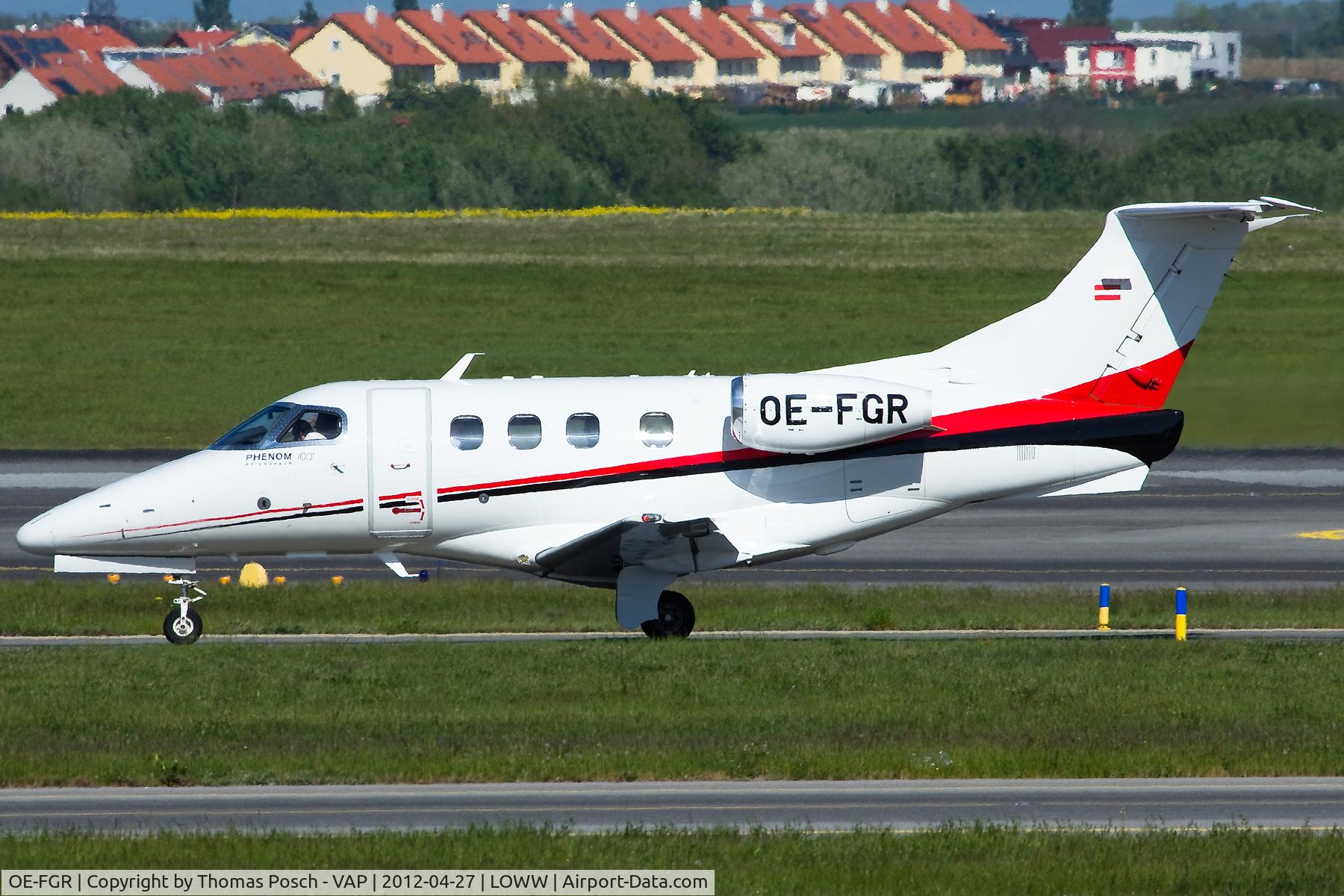 OE-FGR, 2010 Embraer EMB-500 Phenom 100 C/N 50000122, Grossmann Air Service