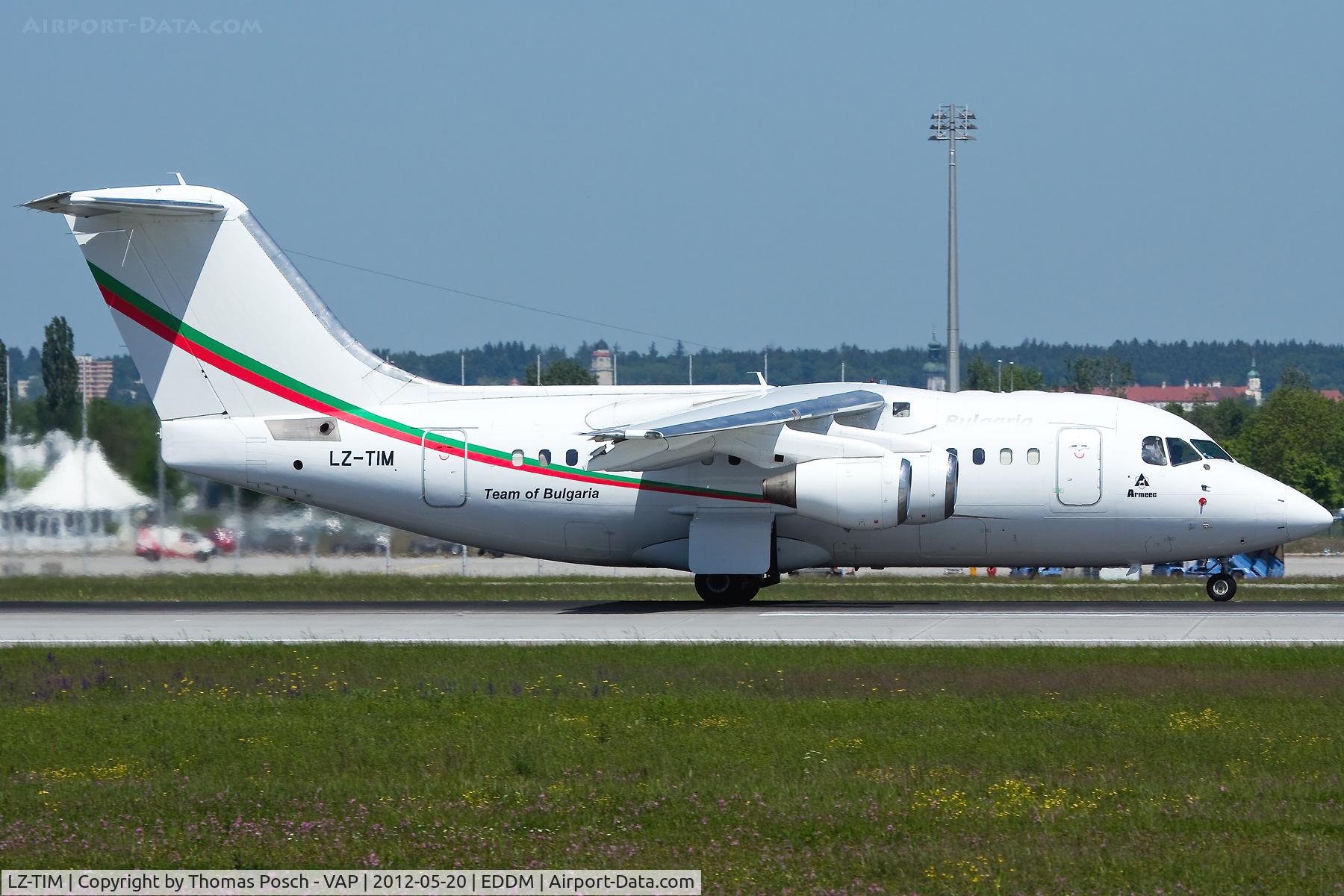 LZ-TIM, 1994 British Aerospace Avro 146-RJ70 C/N E1258, Bulgaria Air