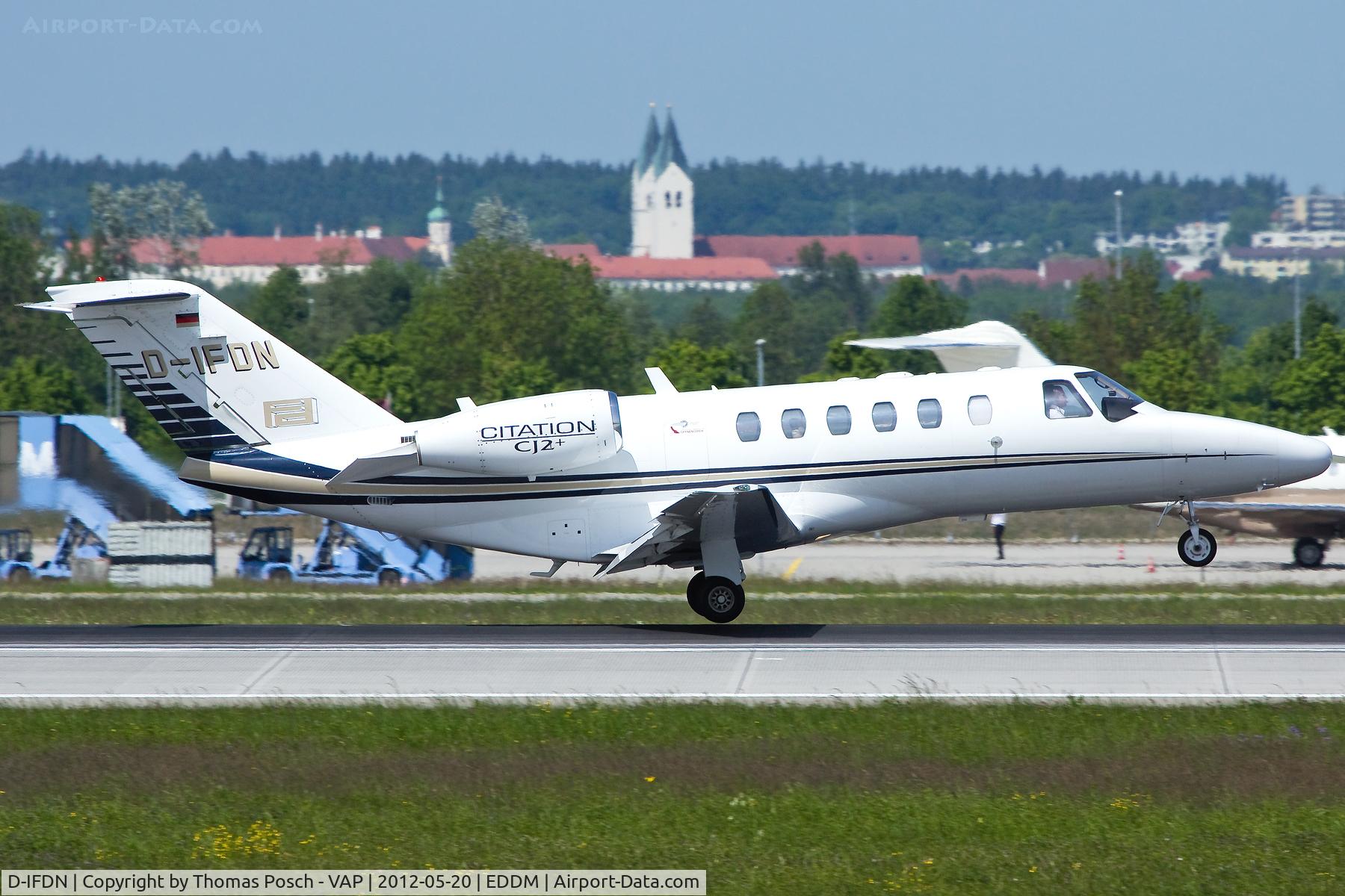 D-IFDN, 2007 Cessna 525A  Citation CJ2+ C/N 525A-0343, HTM Helicopter Travel Munich