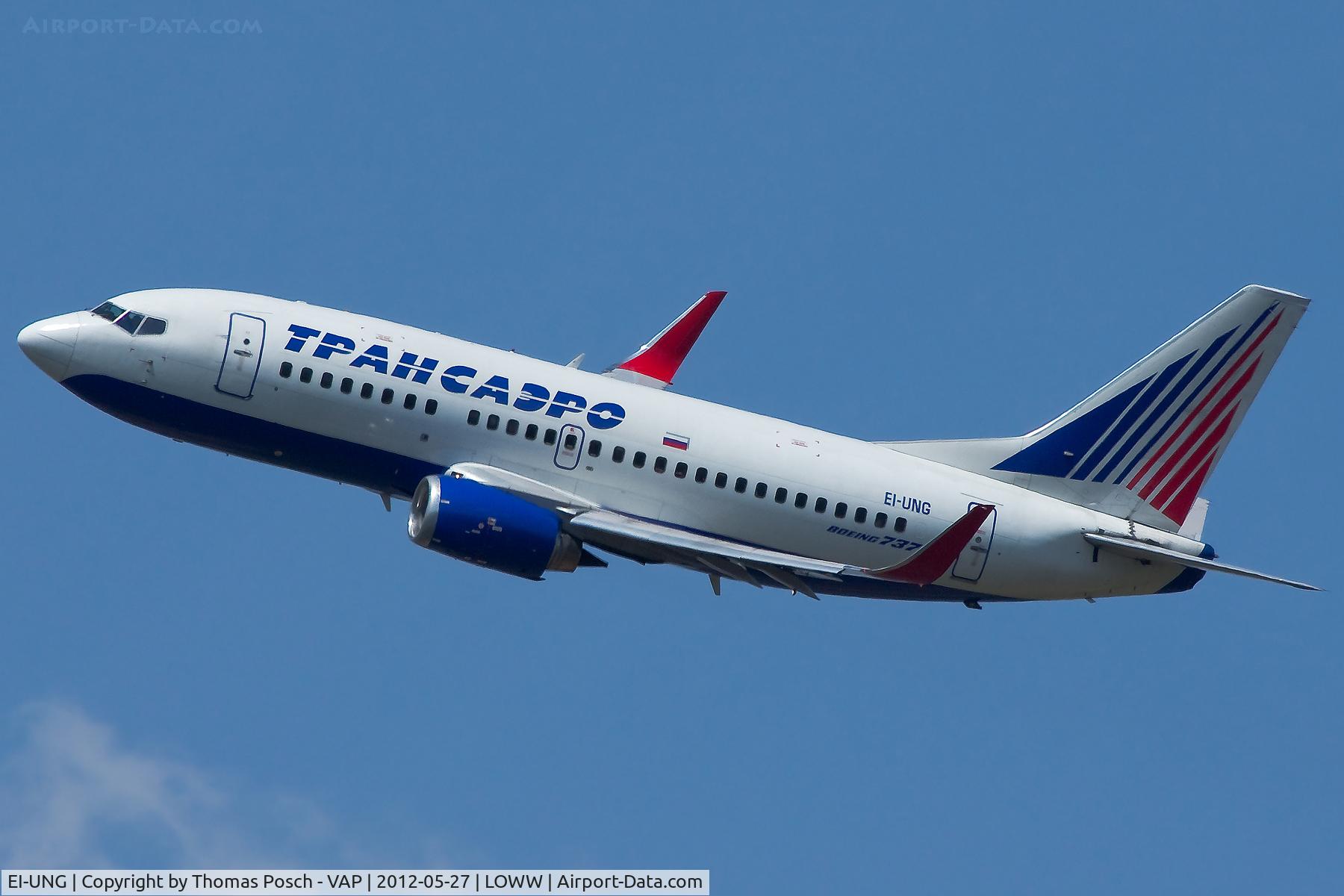EI-UNG, 1998 Boeing 737-524 C/N 28915, Transaero Airlines