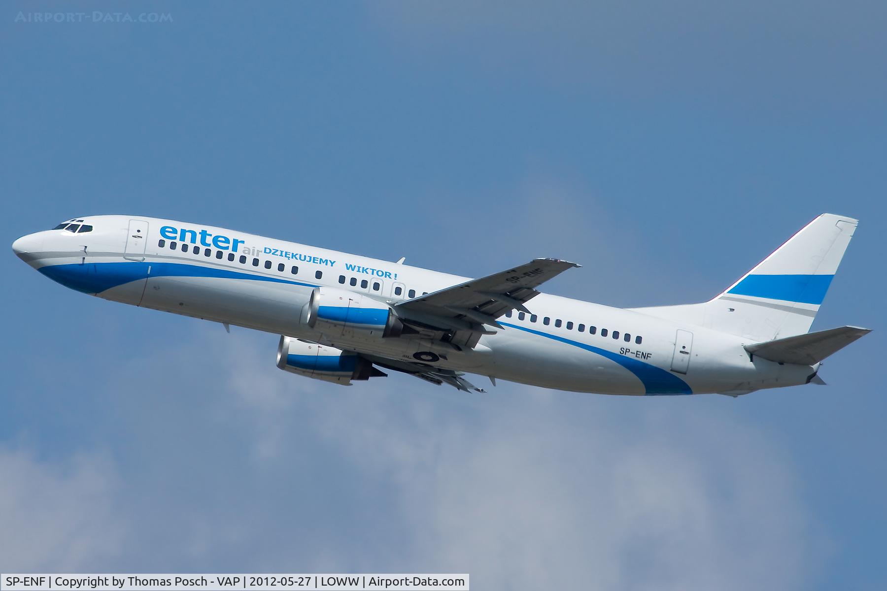 SP-ENF, 1992 Boeing 737-4C9 C/N 25429, Enter Air