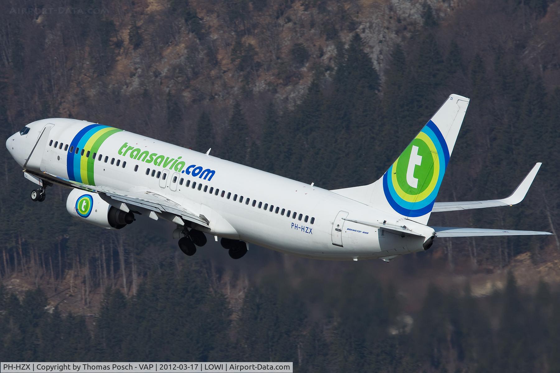 PH-HZX, 2002 Boeing 737-8K2 C/N 28248, Transavia Airlines
