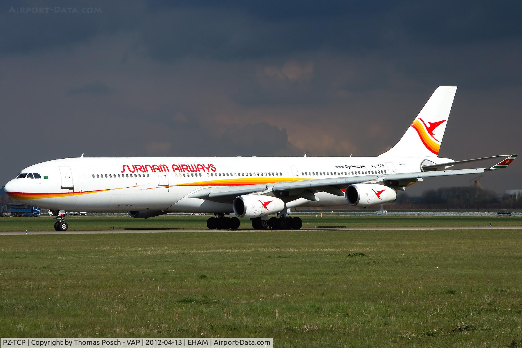 PZ-TCP, 1994 Airbus A340-312 C/N 049, Surinam Airways