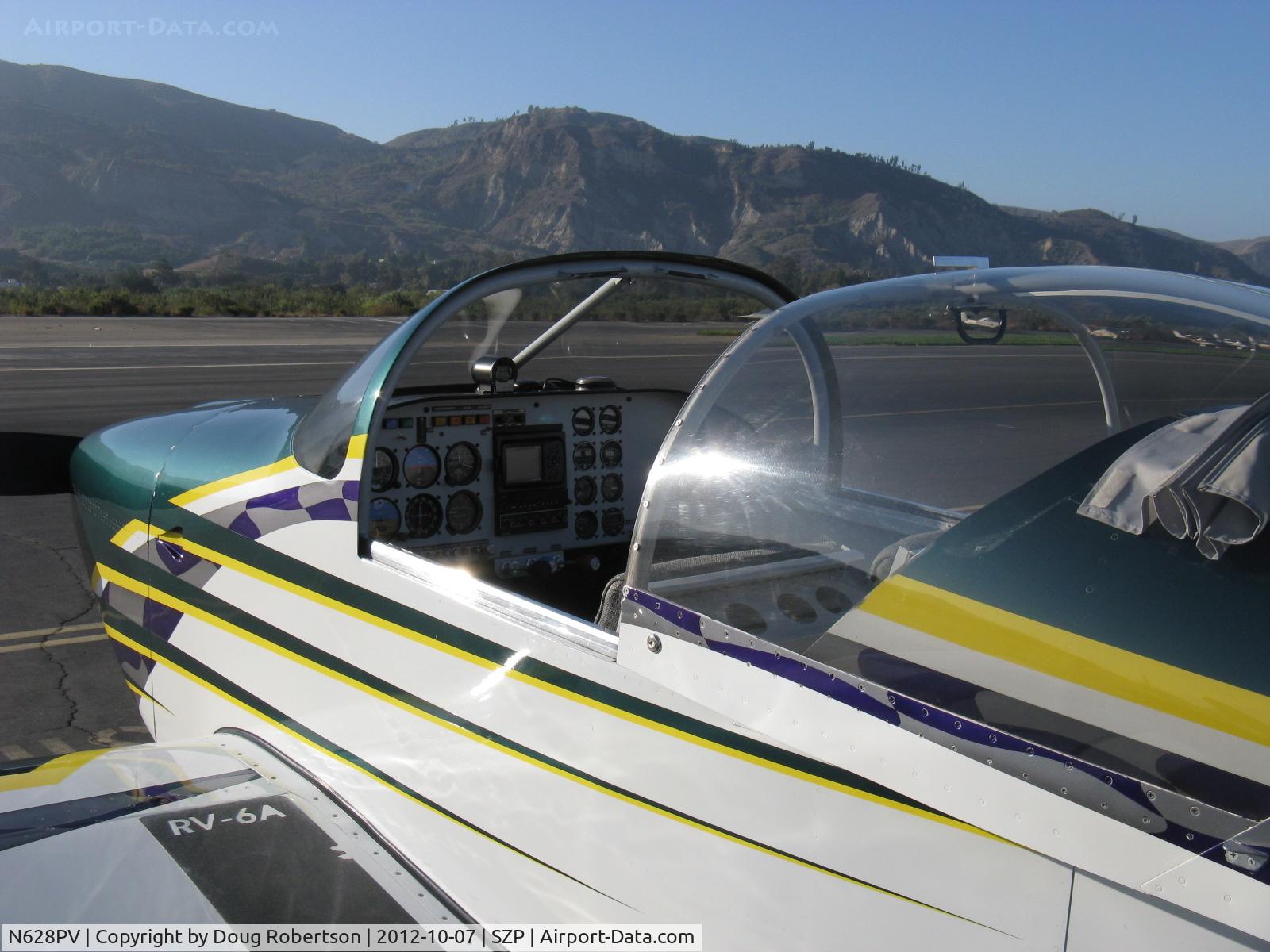 N628PV, 2000 Vans RV-6A C/N 24279, 2000 Rosales ROSALES SPECIAL VAN's RV-6A, Lycoming O-360-A1A 180 Hp, excellent panel