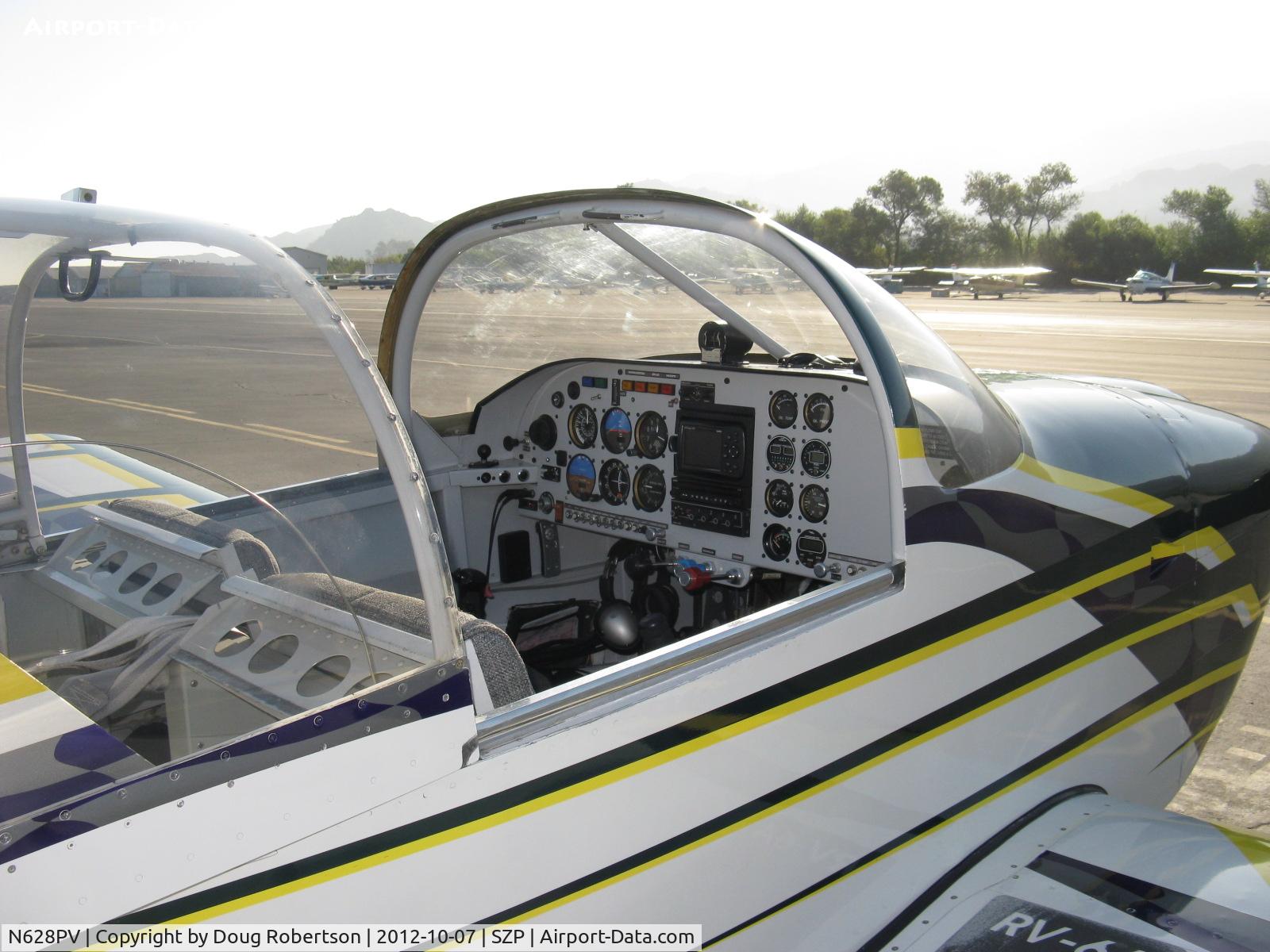 N628PV, 2000 Vans RV-6A C/N 24279, 2000 Rosales ROSALES SPECIAL VAN's RV-6A, Lycoming O-360-A1A 180 Hp, excellent panel