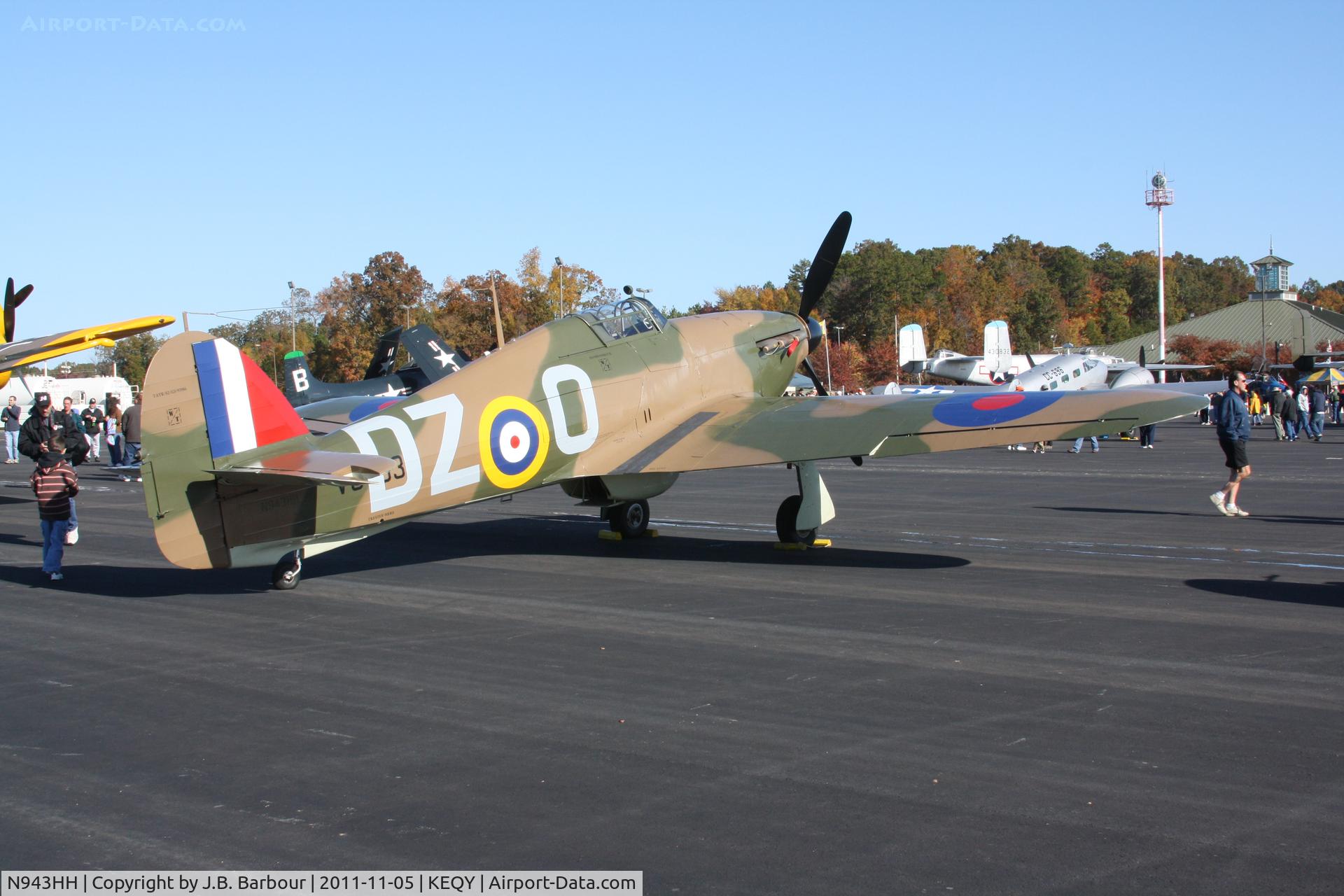N943HH, 1943 Hawker (CCF) Hurricane Mk12 C/N 56022, WAR BIRDS