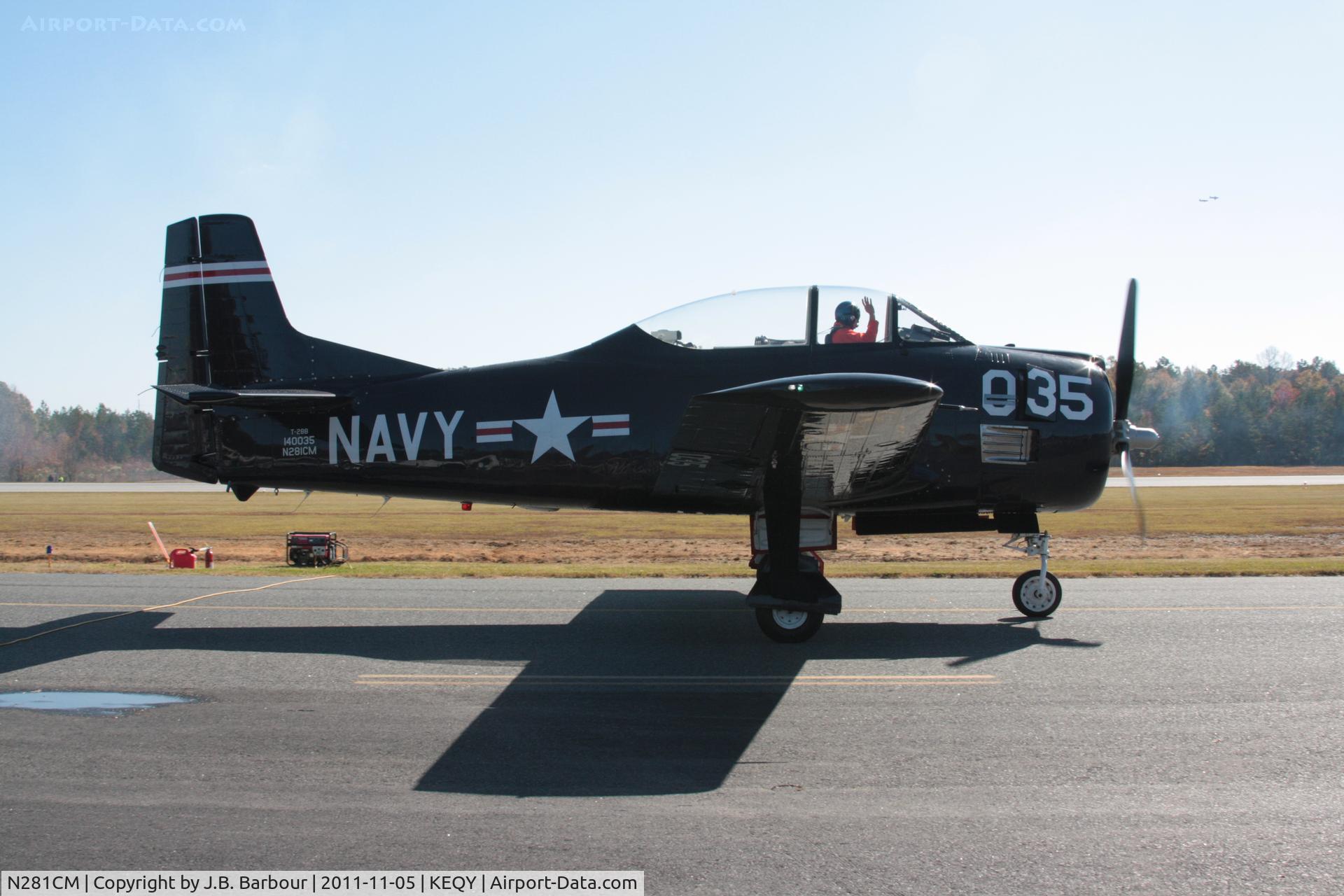 N281CM, 1955 North American T-28B Trojan C/N 219-34, WAR BIRDS
