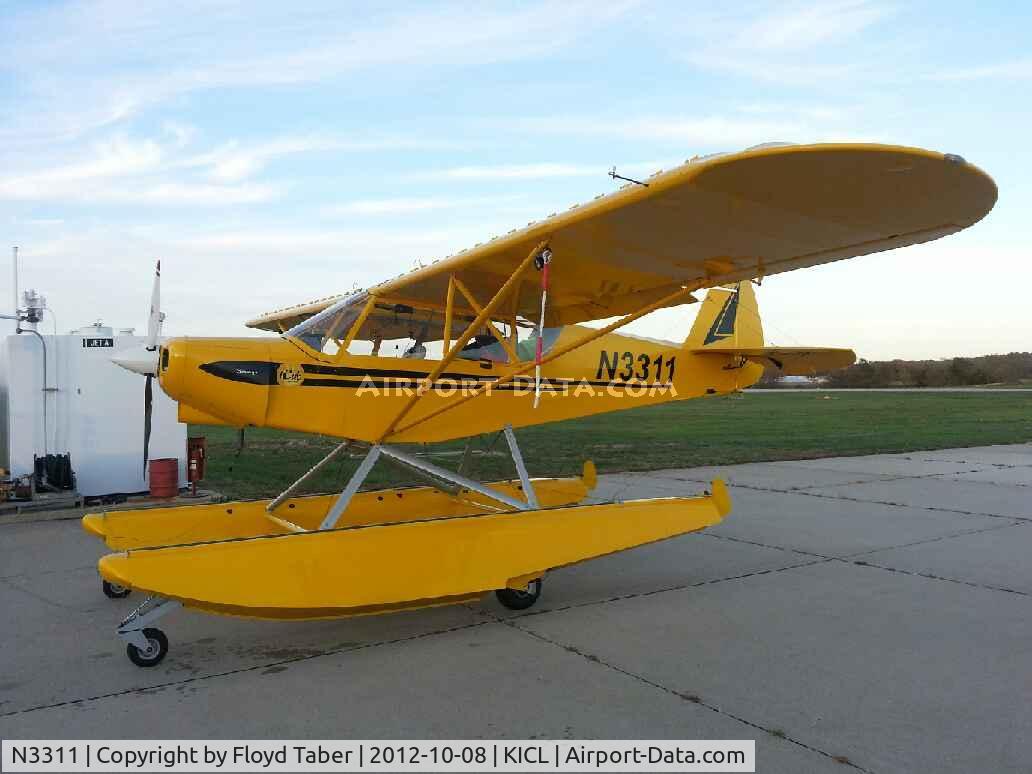 N3311, Zlin Savage iCub C/N 0199, This aircraft was on its way to its new home at SUX