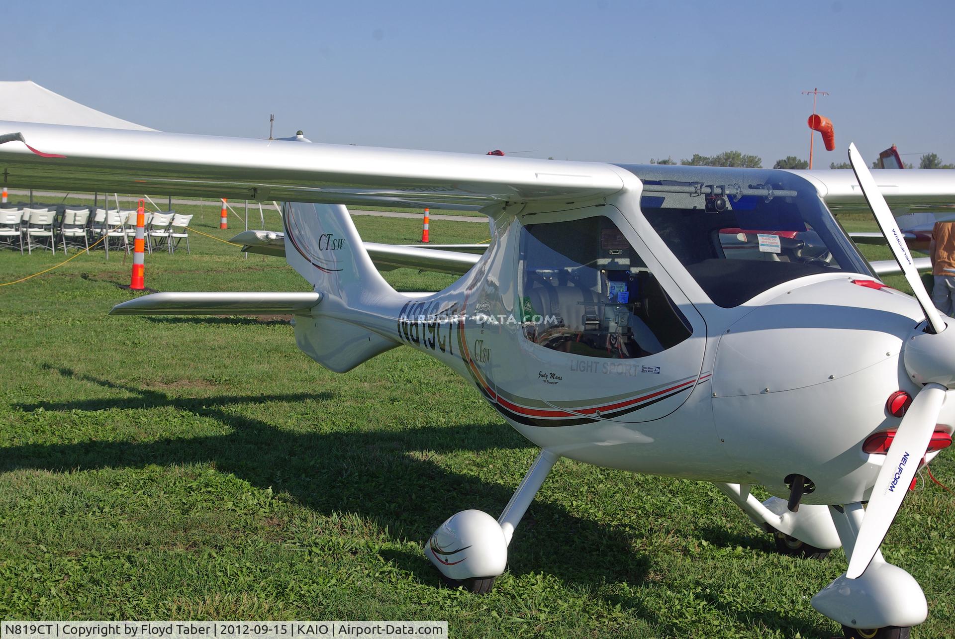 N819CT, 2007 Flight Design CTSW C/N 07-07-11, Fly Iowa Attendee