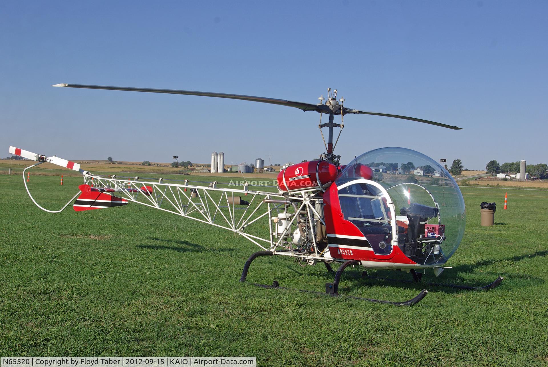N65520, Bell 47G-2 C/N 2012, Fly Iowa Attendee