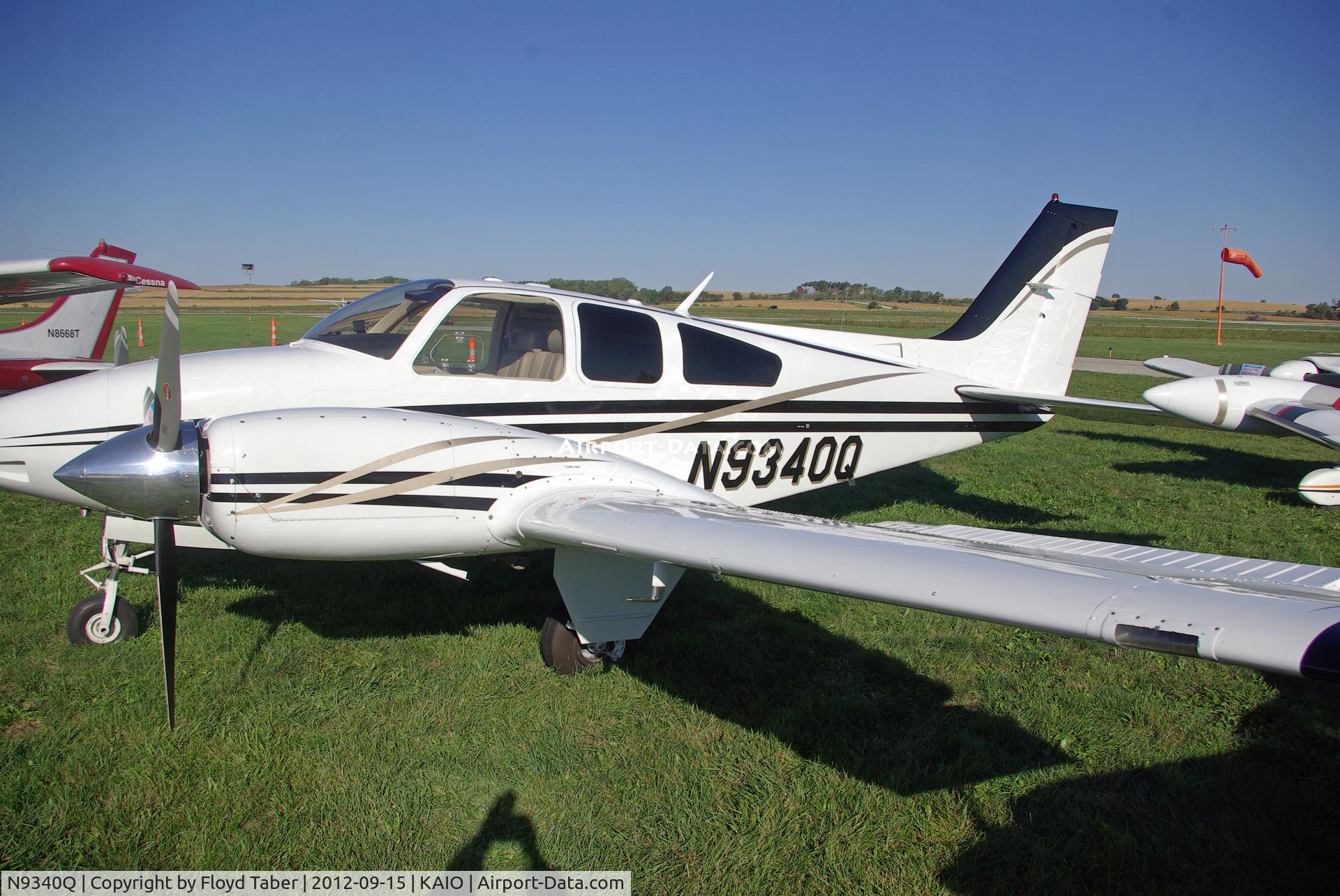 N9340Q, 1971 Beech 95-B55 (T42A) Baron C/N TC-1412, Fly Iowa Attendee