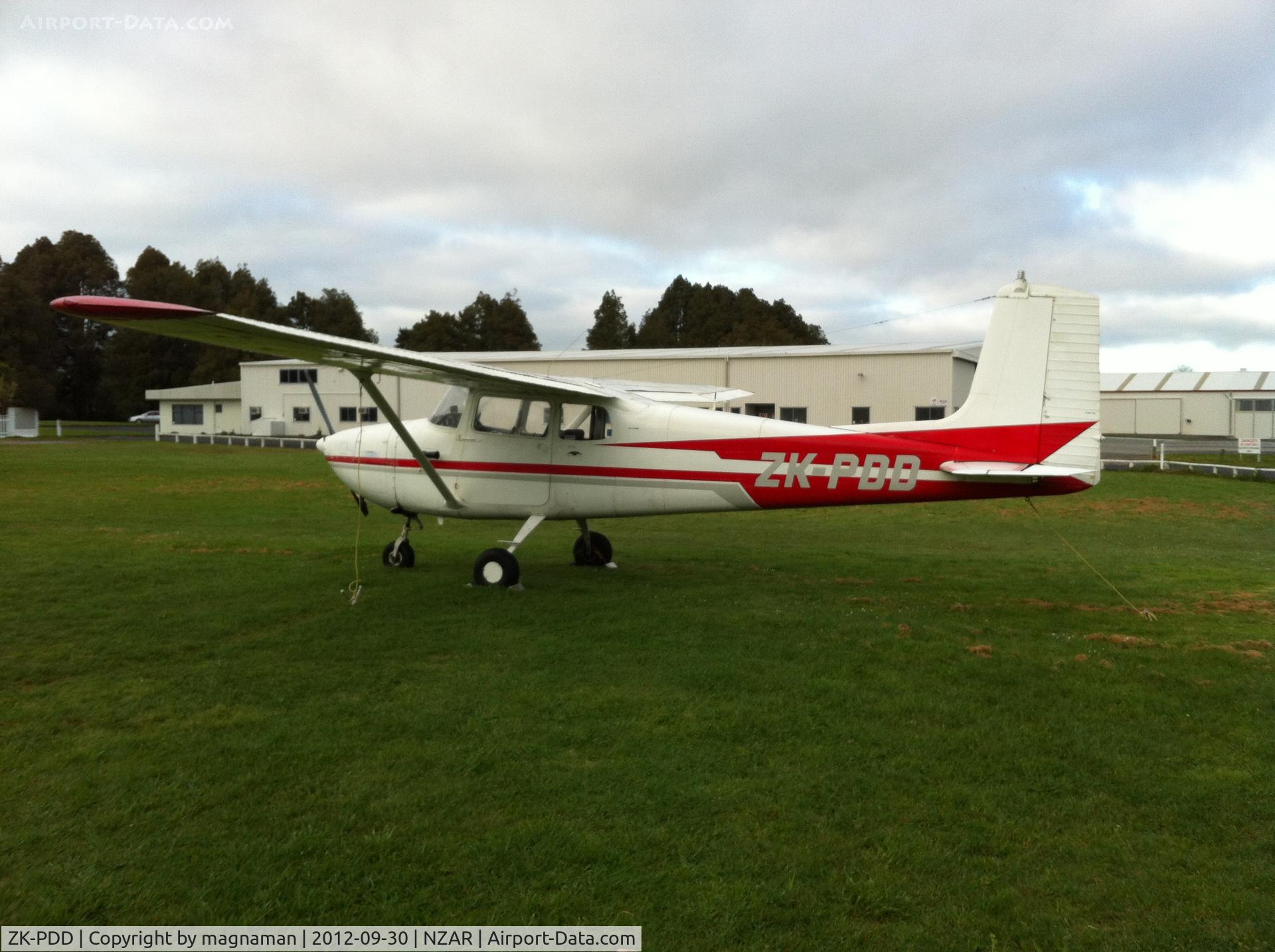 ZK-PDD, 1959 Cessna 172 C/N 46108, At ardmore after recent airshow