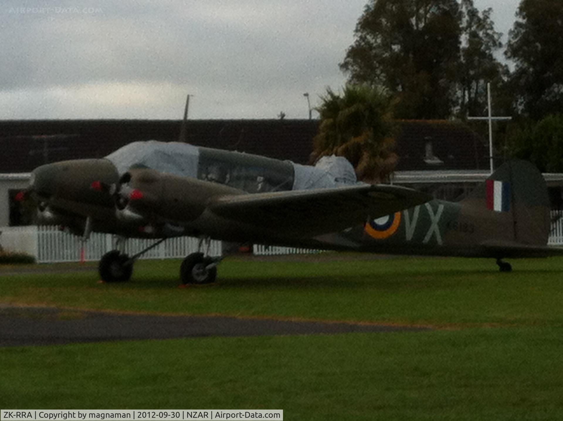 ZK-RRA, 1944 Avro 652A Anson 1 C/N Not found MH120, Only Mk 1 flying in the world!! 
Shame it was very gloomy.
Military code is fake - actually mostly MH120.
