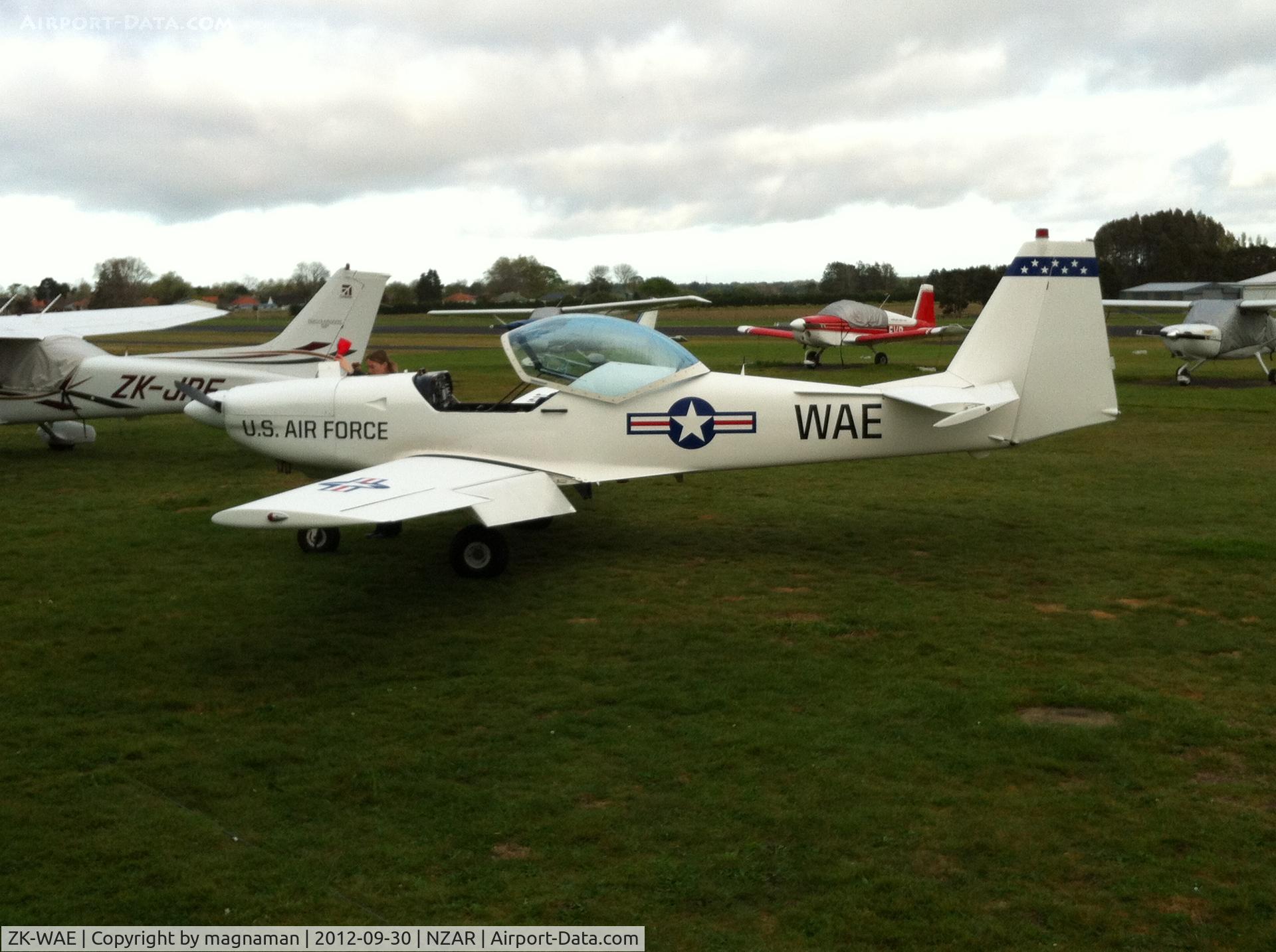 ZK-WAE, 1985 Slingsby T-67B Firefly C/N 2028, Not really USAF!