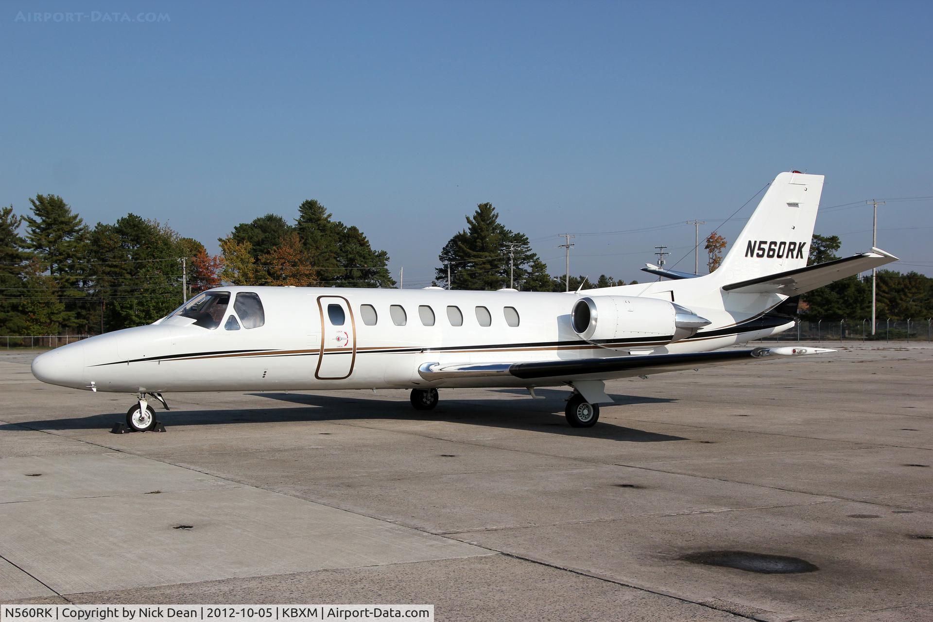 N560RK, 1997 Cessna 560 Citation Ultra C/N 560-0407, KBXM/BXM