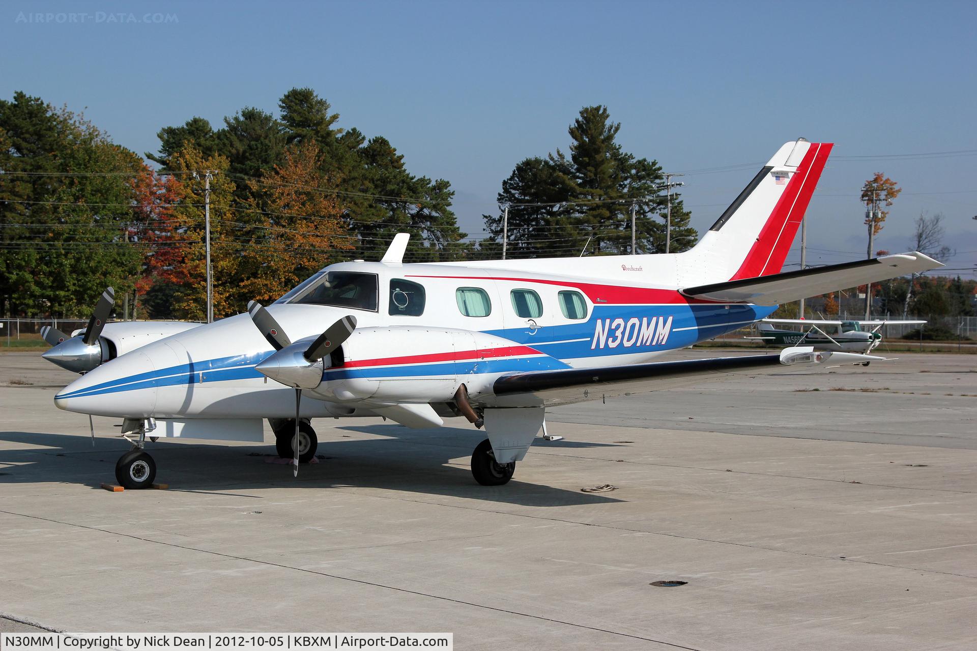 N30MM, 1979 Beech B-60 Duke C/N P-507, KBXM/BXM 2012 Duke owners fly in.
