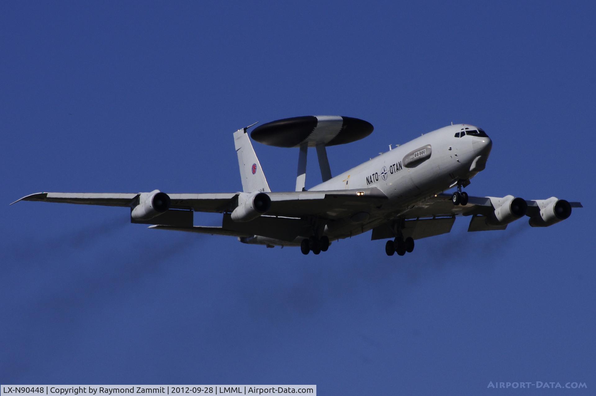 LX-N90448, 1982 Boeing E-3A Sentry C/N 22843, E-3A Sentry LX-N90448 belonging to Nato.