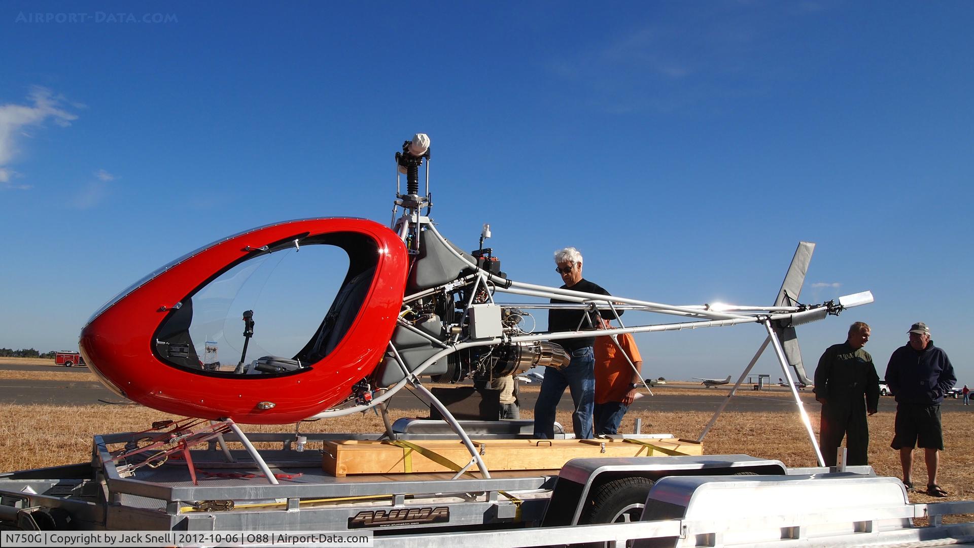 N750G, Eagle R & D Helicycle C/N 1-15D, Photogrphed at the 2012 Airport Day at the Rio Vista Municipal Airport,