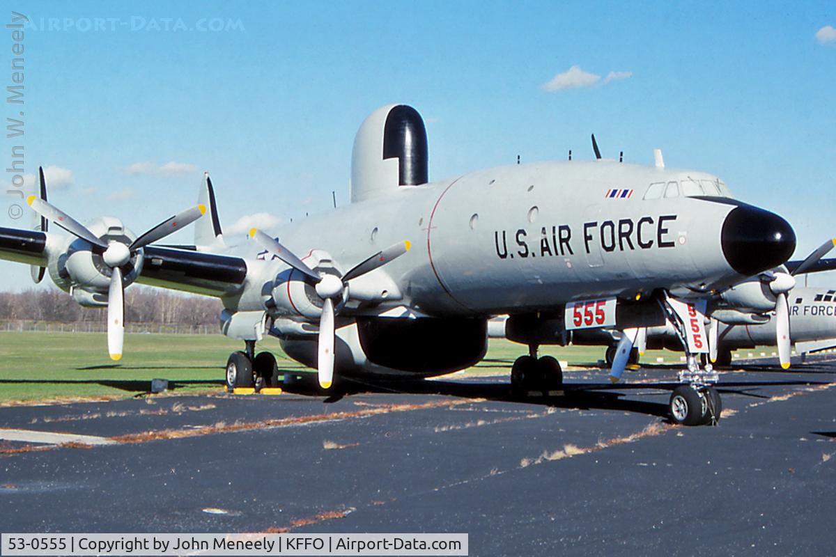 53-0555, 1953 Lockheed EC-121H Warning Star C/N 1049A-4370, Nov. 1990 - US Air Force Museum