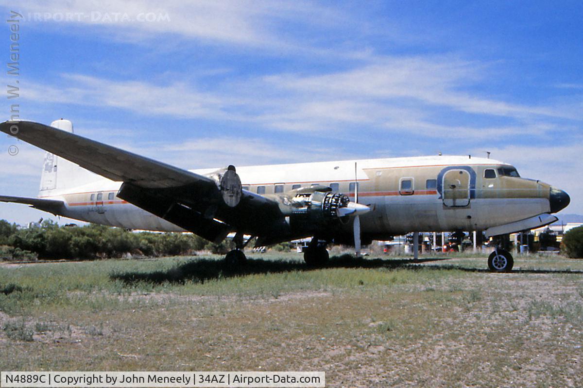 N4889C, 1957 Douglas DC-7B C/N 45353, March 1994