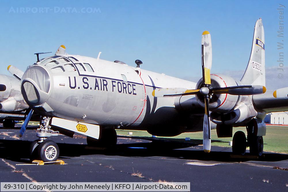 49-310, 1949 Boeing B-50D-115-BO Superfortress C/N 16086, Nov. 1990 - US Air Force Museum