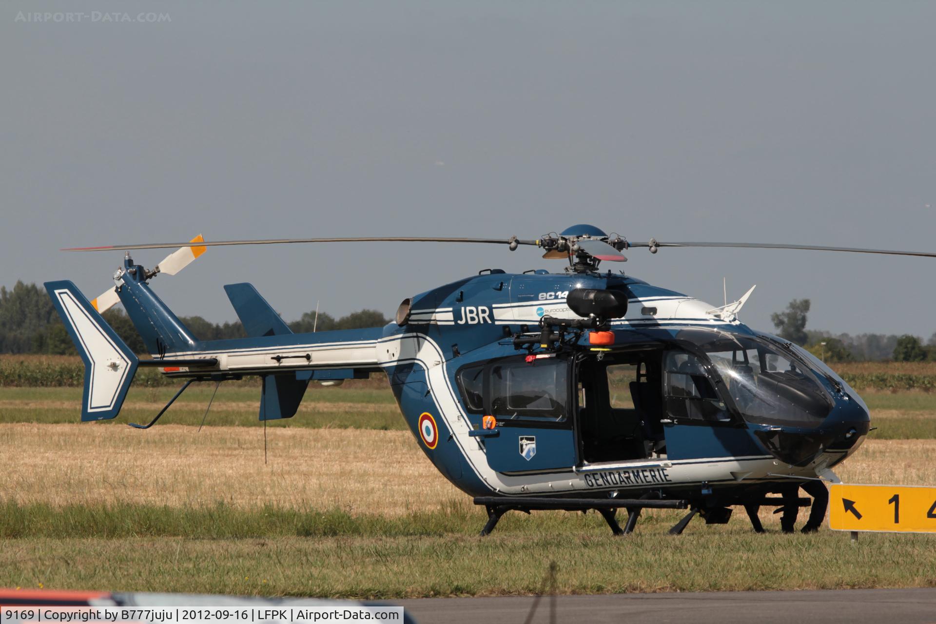 9169, 2008 Eurocopter-Kawasaki EC-145 (BK-117C-2) C/N 9169, at Coulommiers