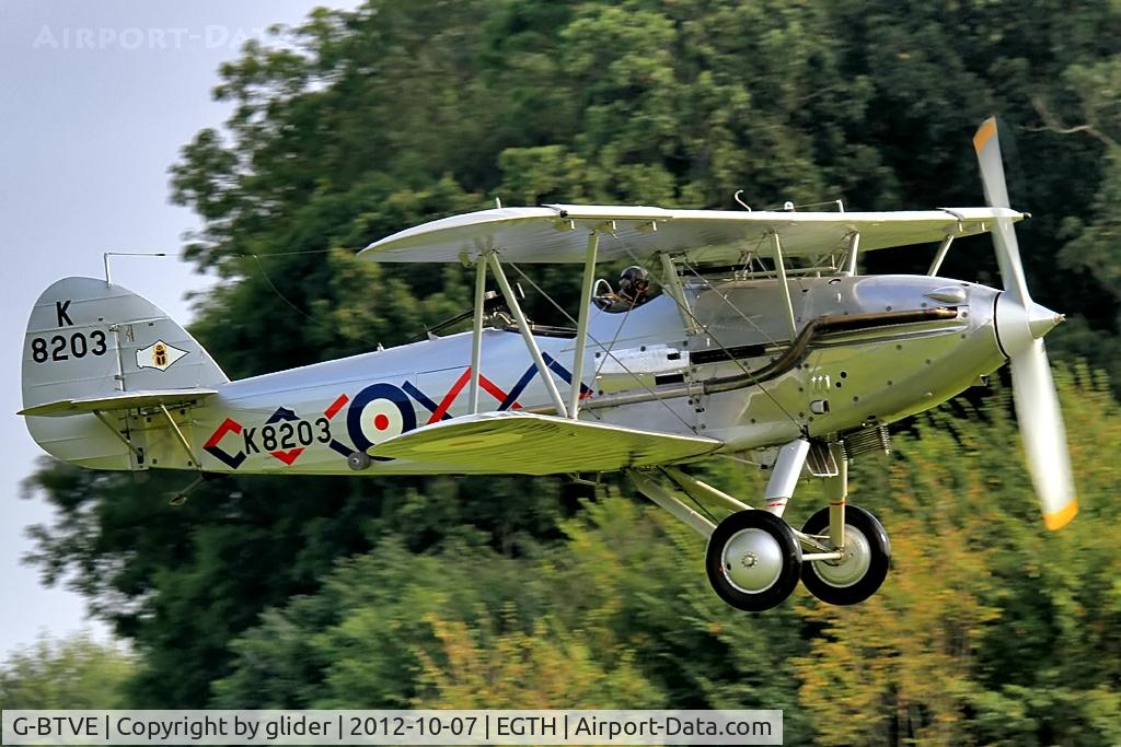 G-BTVE, 1937 Hawker Demon 1 C/N K8203, Worth reading the story behind this one