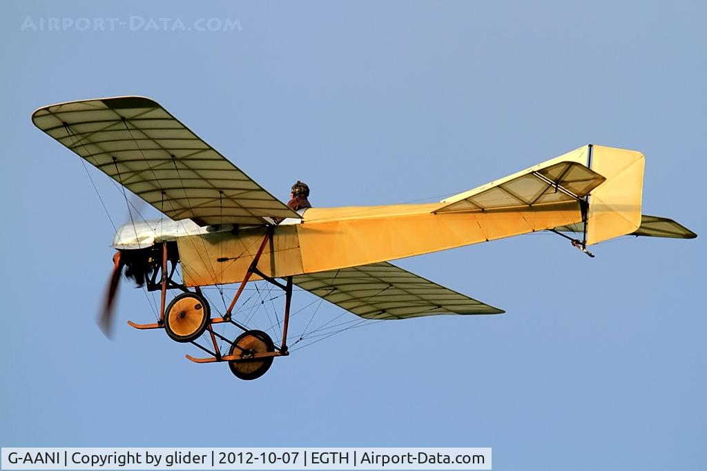 G-AANI, 1912 Blackburn Monoplane C/N 9, 100 years old this year, now that is something!!!!!