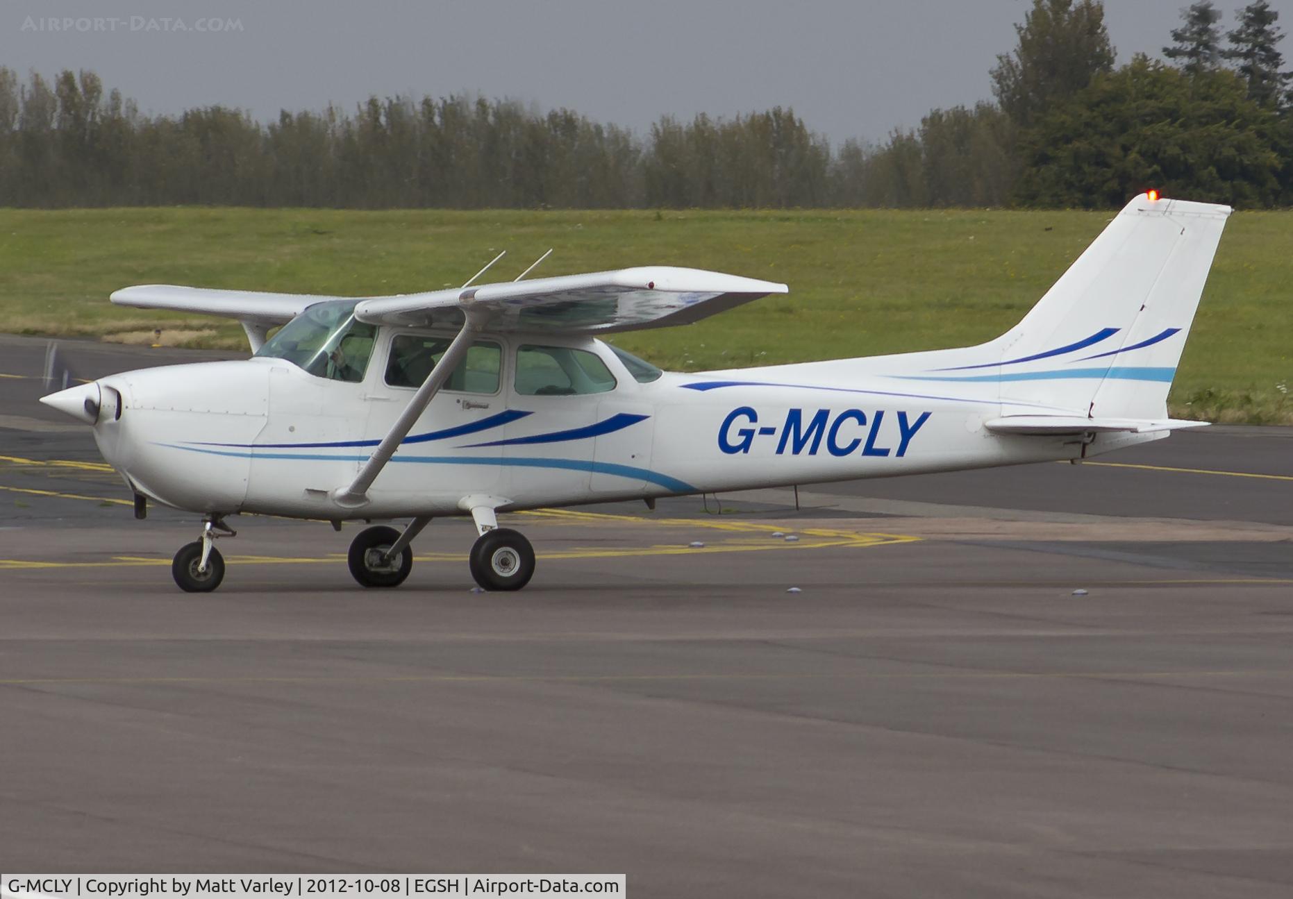 G-MCLY, 1982 Cessna 172P C/N 172-75597, Arriving at SaxonAir.