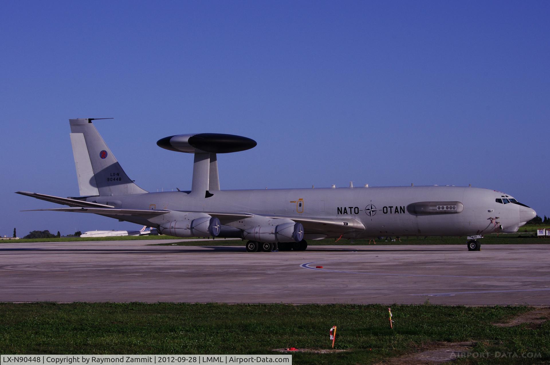 LX-N90448, 1982 Boeing E-3A Sentry C/N 22843, E-3A Sentry LX-N90448 Nato