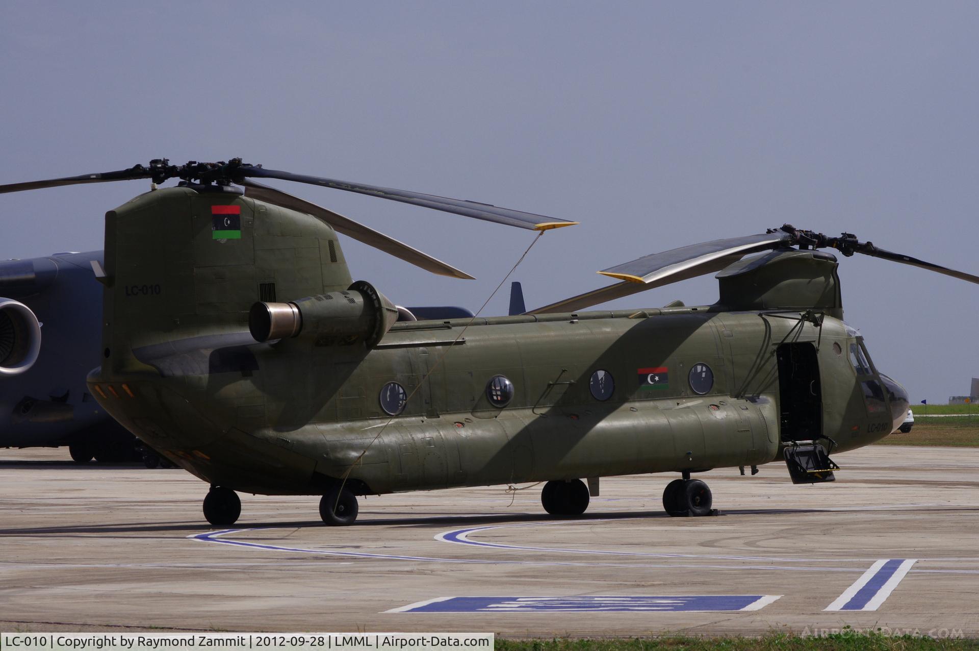 LC-010, Boeing Vertol CH-47C Chinook C/N R-010, CH47 Chinook LC010 Libyan Air Force