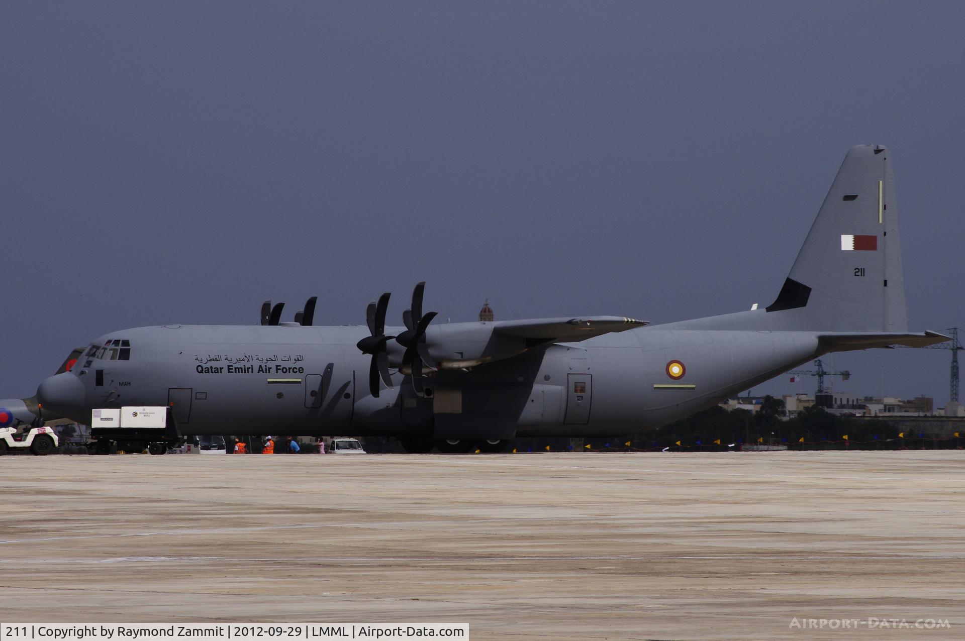 211, 2011 Lockheed Martin C-130J-30 Super Hercules C/N 382-5662, C130J Hercules Qatar Emiri Air Force