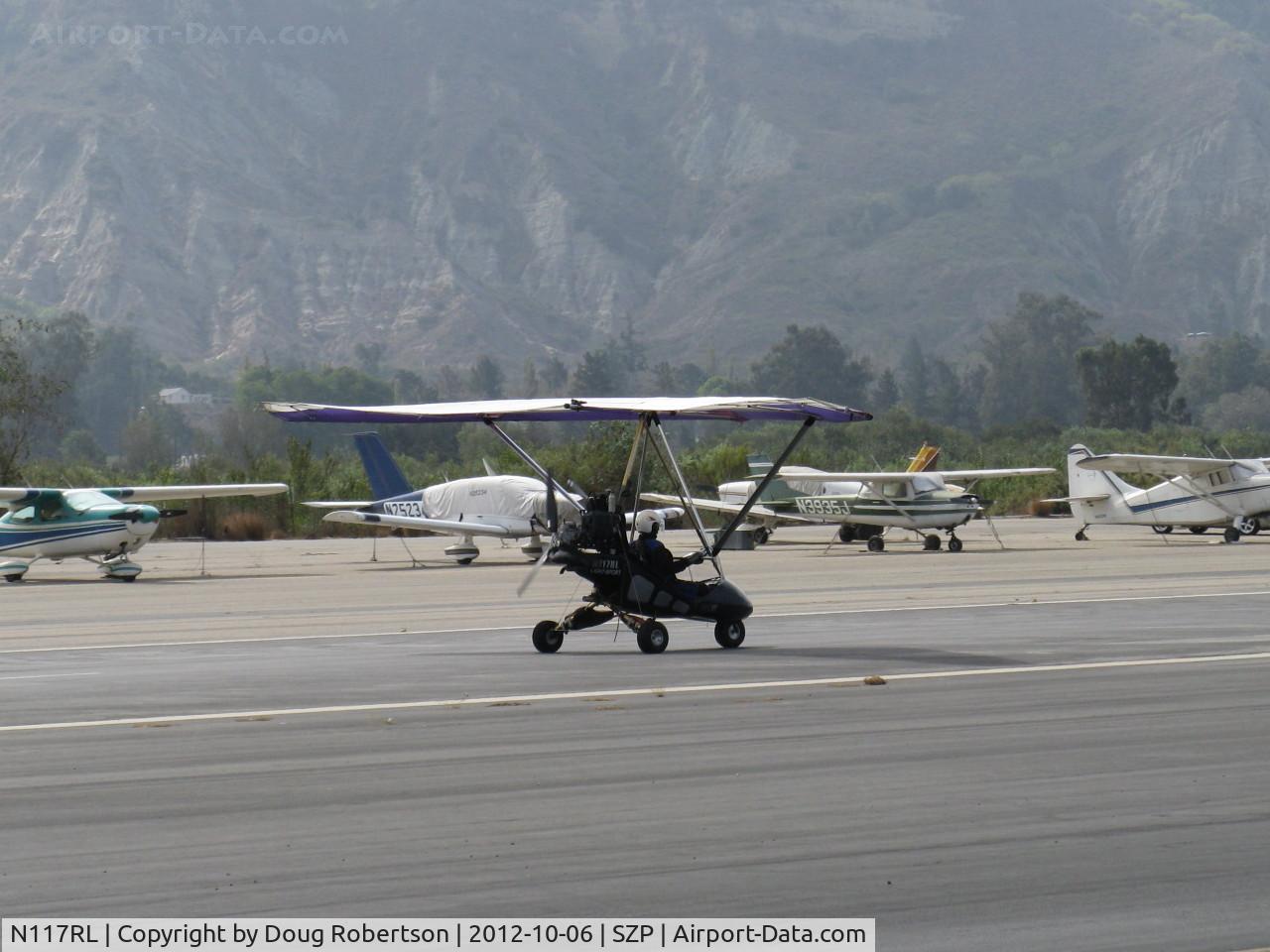 N117RL, 1995 Airborne Edge C/N E181, 1995 Airborne Windsports Pty. Ltd. EDGE, Rotax 528UL DCDI two-stroke two cylinder 65 Hp pusher, weight-shift control Experimental class, short landing roll Rwy 22