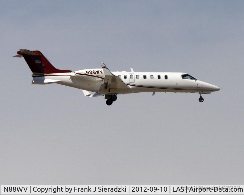 N88WV, Learjet Inc 45 C/N 276, Taken at Las Vegas