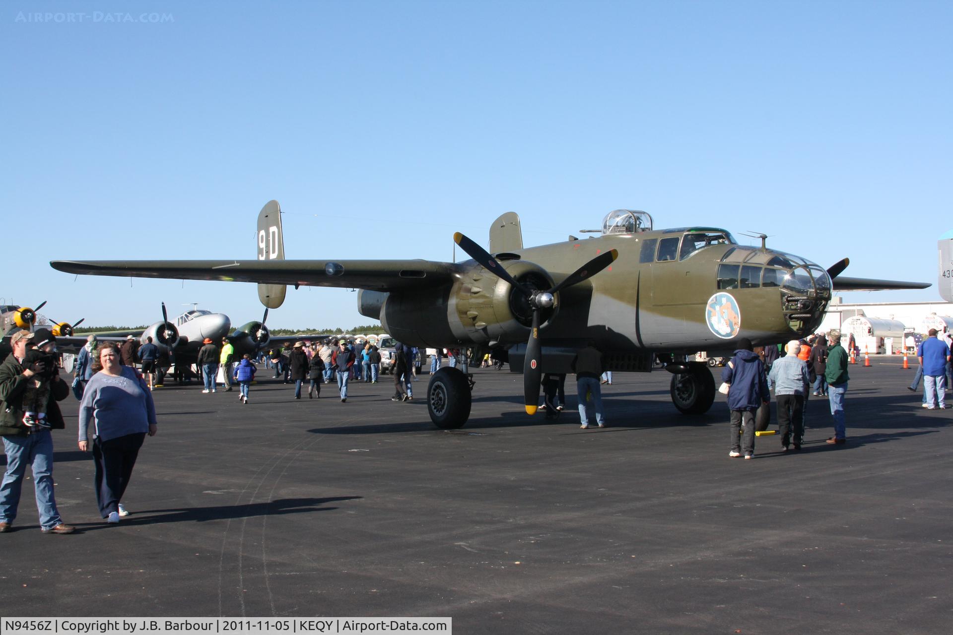 N9456Z, 1943 North American TB-25N Mitchell C/N 108-33214, WAR BIRD