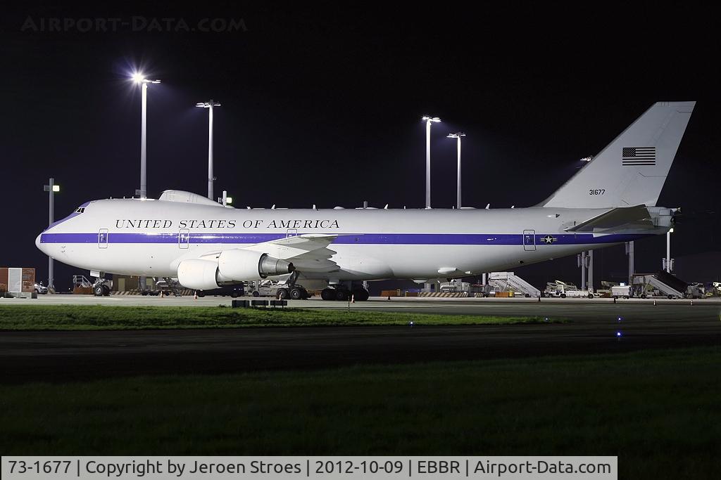 73-1677, 1973 Boeing E-4B C/N 20683, an angel in the night, what a beauty