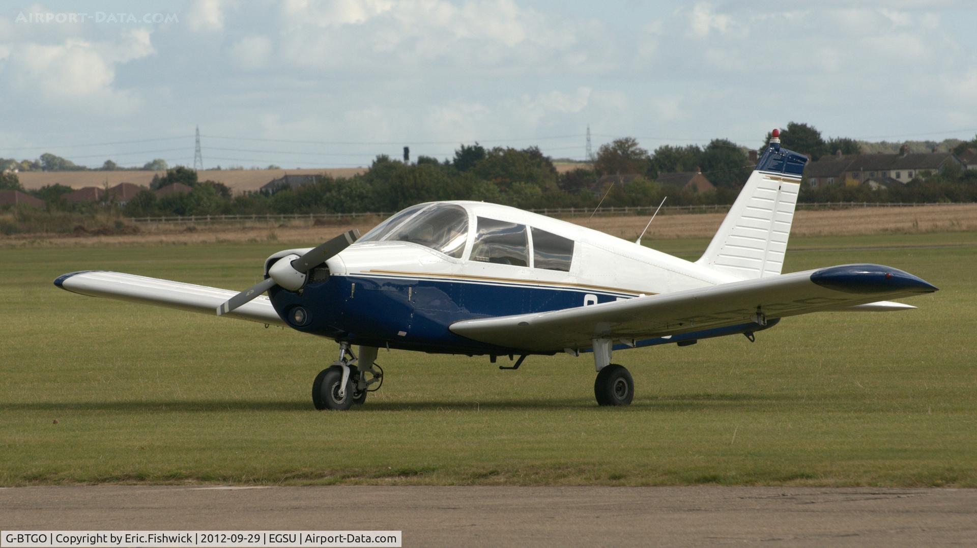 G-BTGO, 1971 Piper PA-28-140 Cherokee C/N 28-7125613, 3. G-BTGO at Duxford Airfield