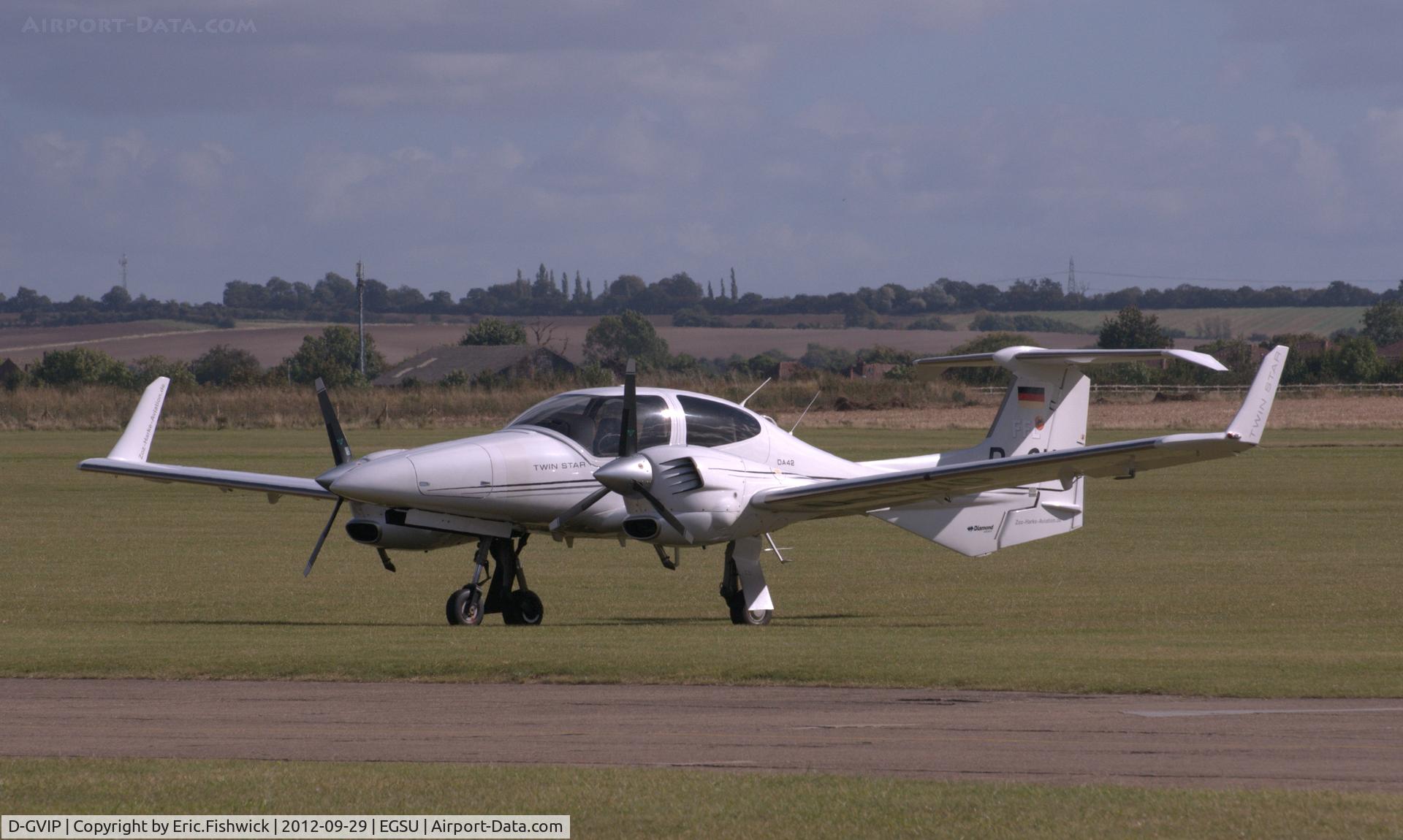 D-GVIP, 2007 Diamond DA-42 Twin Star C/N 42.257, 3. D-GVIP at Duxford Airfield