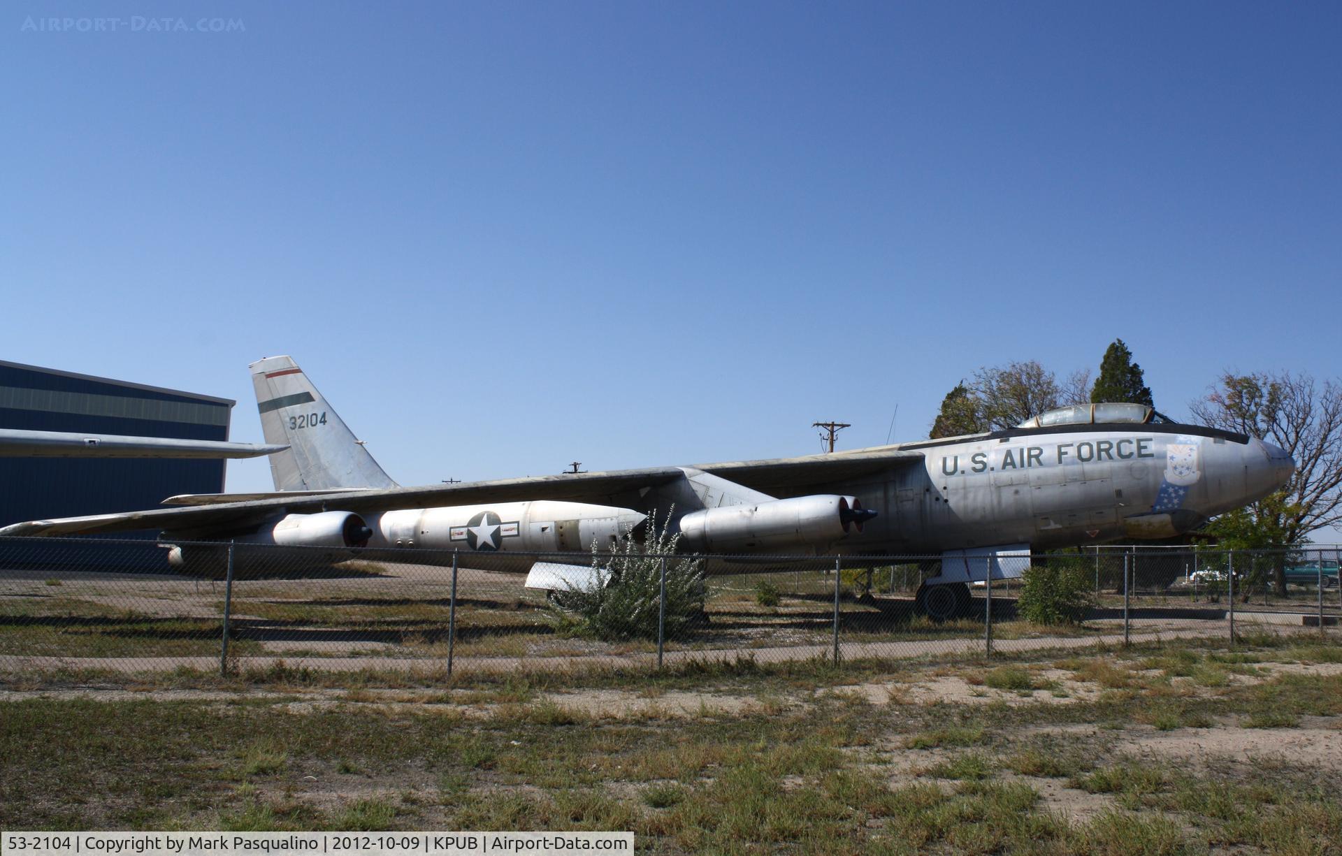53-2104, 1952 Boeing B-47E-45-DT Stratojet C/N 44450, Boeing B-47E