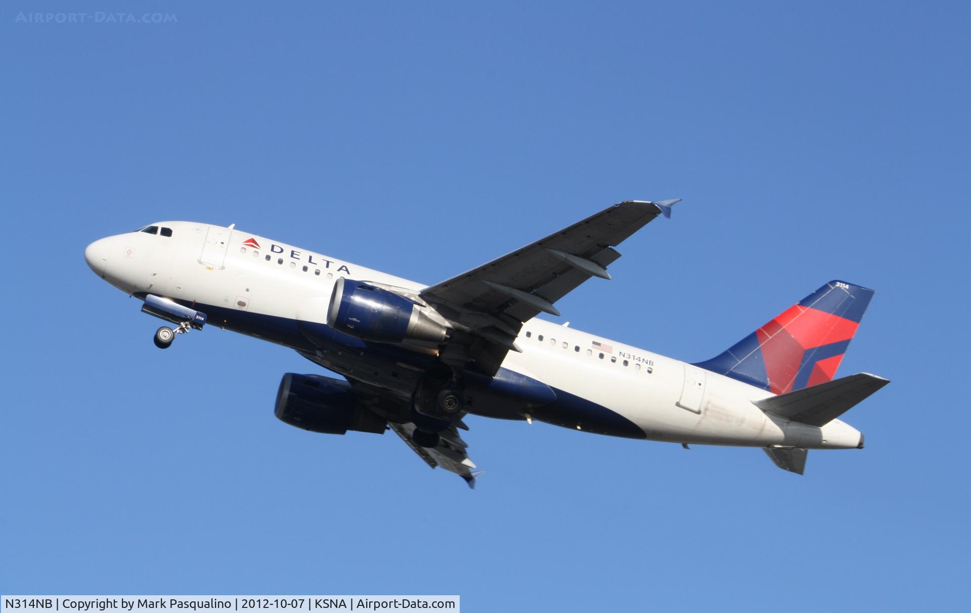 N314NB, 2000 Airbus A319-114 C/N 1191, Airbus A319