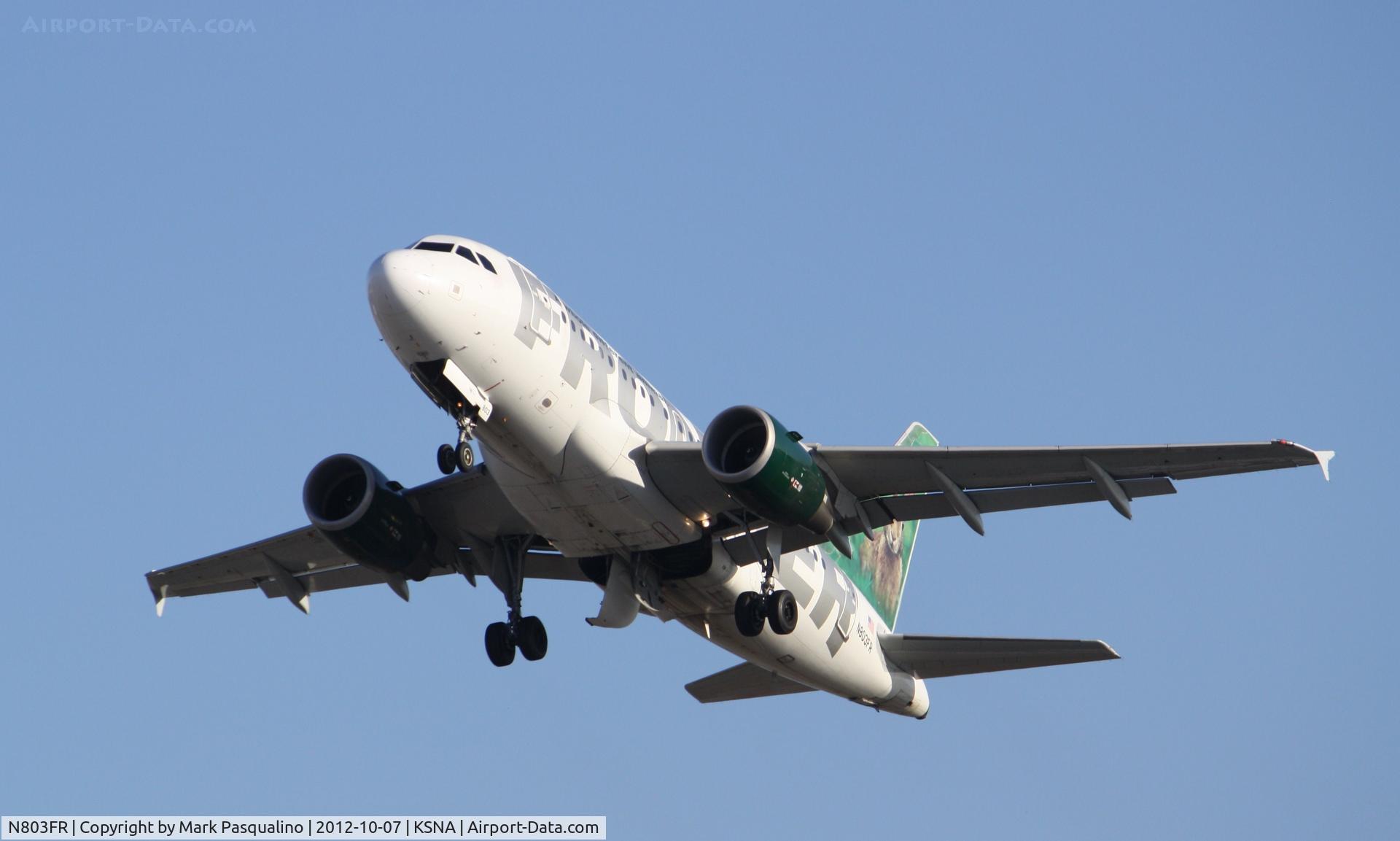 N803FR, 2003 Airbus A318-111 C/N 2017, Airbus A318