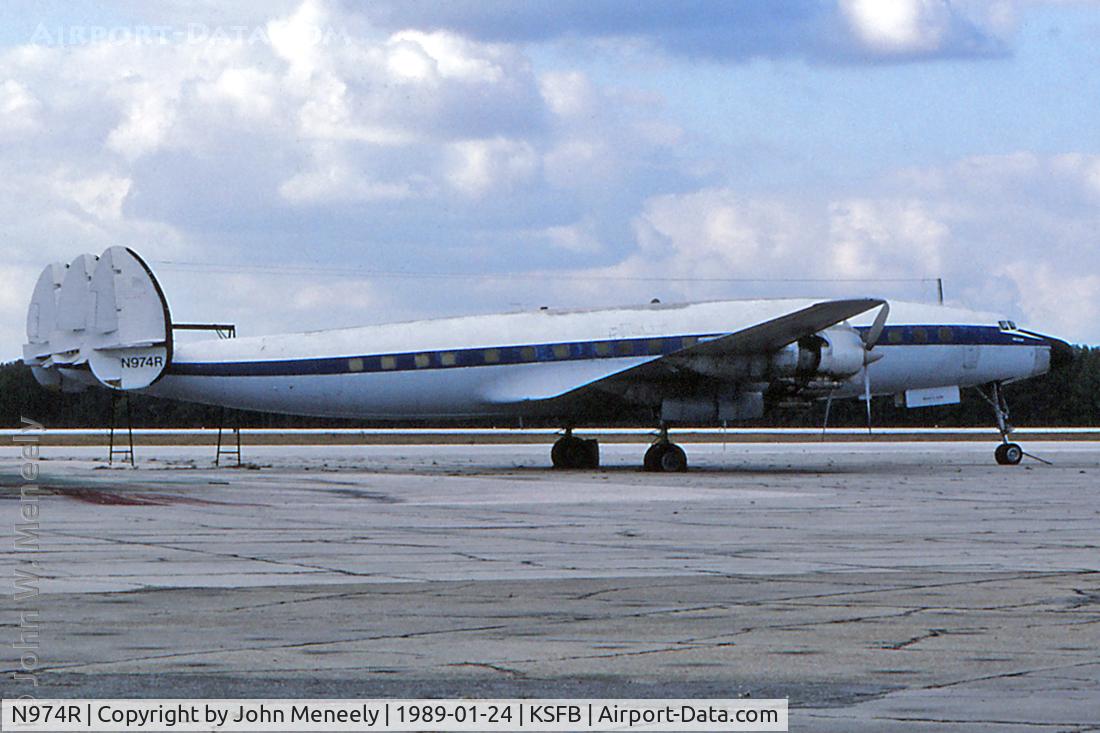 N974R, 1957 Lockheed L-1649A-98 Starliner C/N 1040, Starliner at Sanford