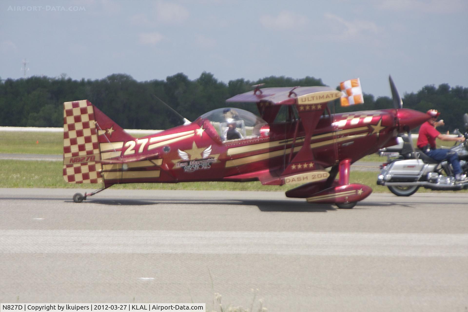 N827D, 1988 Ultimate 10-200 C/N POC200-005, at Sun'n Fun 2012