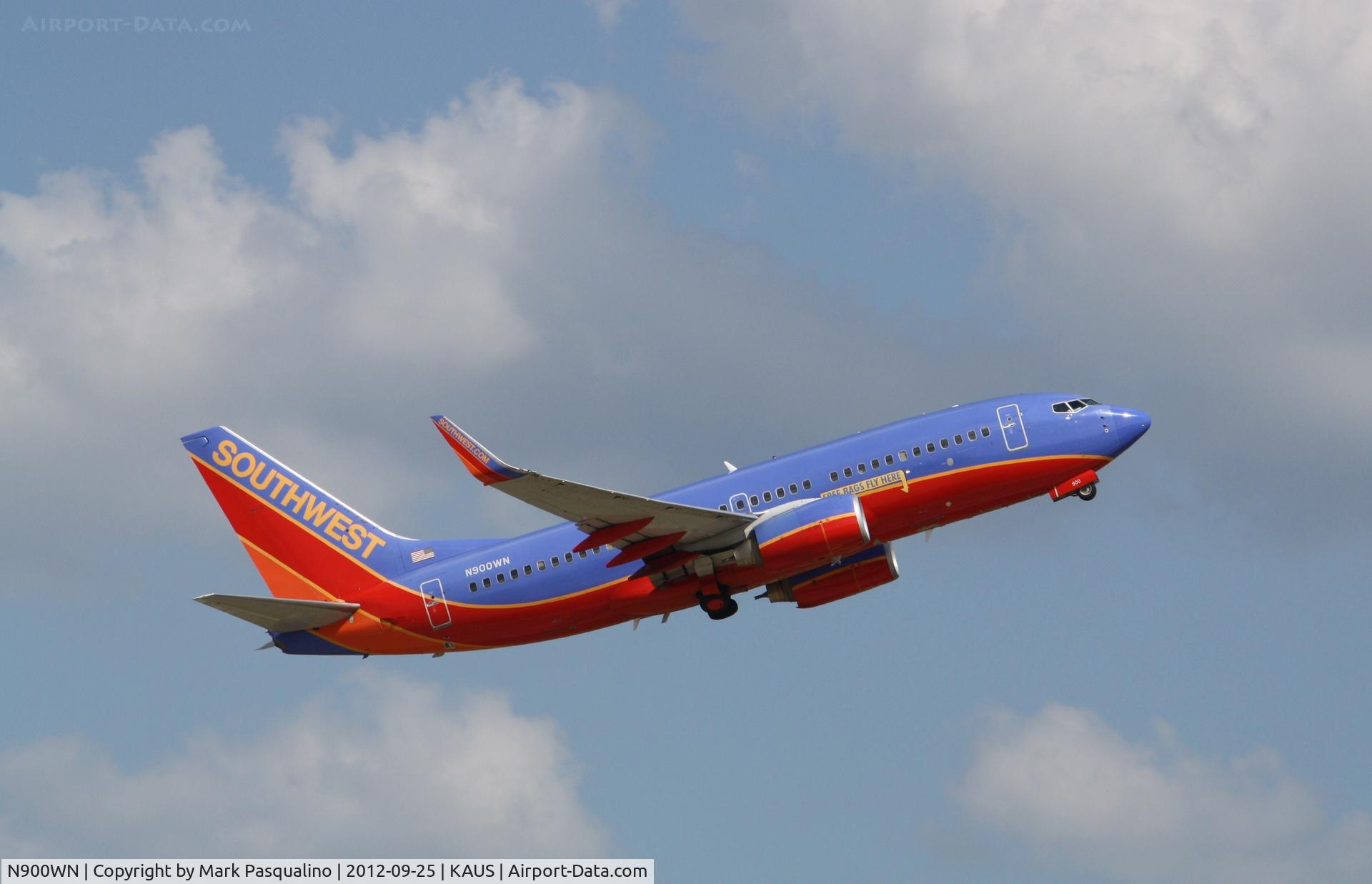 N900WN, 2007 Boeing 737-7H4 C/N 32544, Boeing 737-700