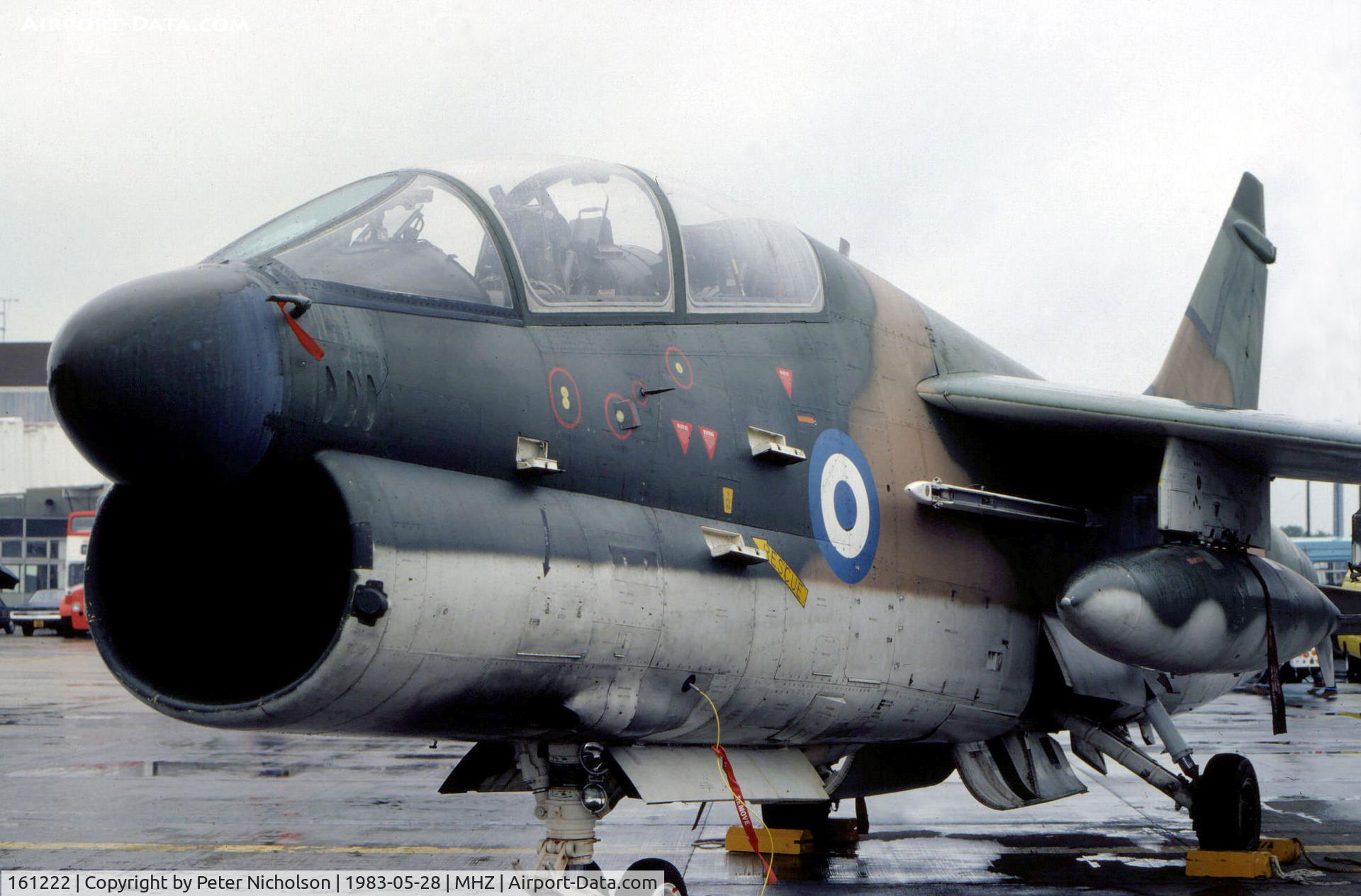 161222, LTV TA-7H Corsair II C/N TH05, TA-7H Corsair II of 347 Mira Hellenic Air Force on display at the 1983 RAF Mildenhall Air Fete.