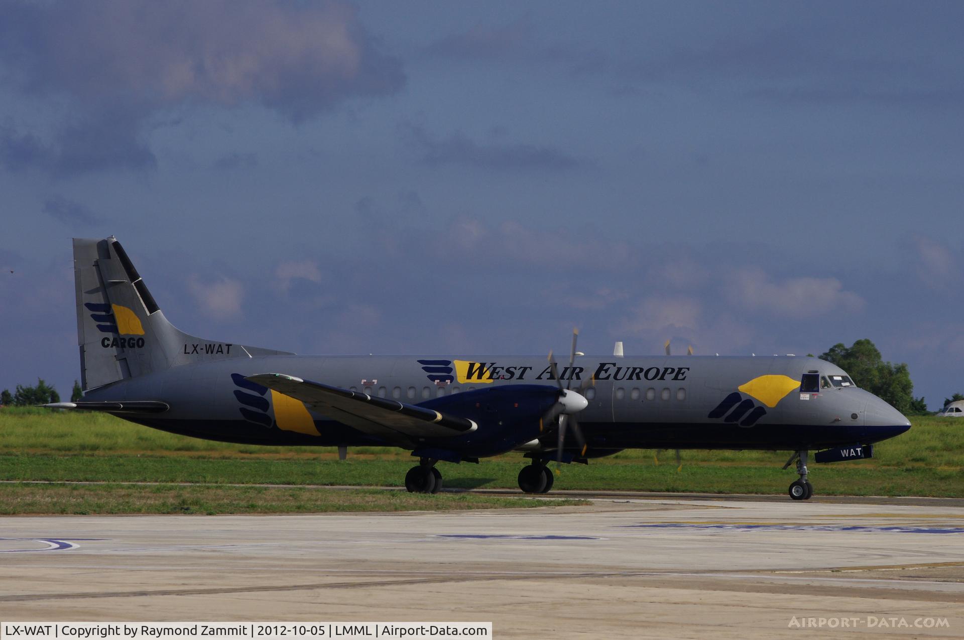 LX-WAT, 1989 British Aerospace ATP(F) C/N 2011, ATP LX-WAT West Air Europe