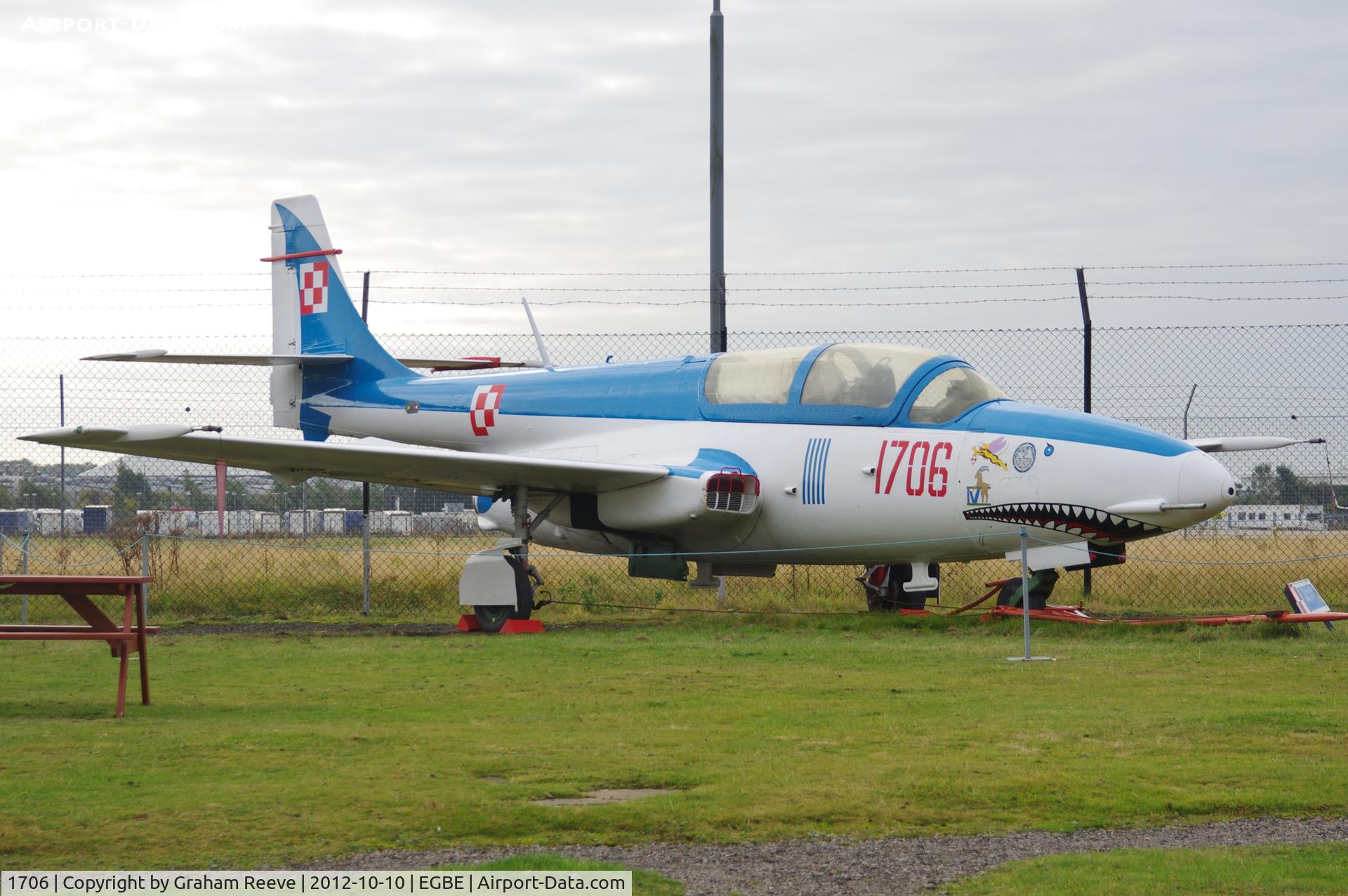 408, PZL-Mielec TS-11 Iskra C/N 1H-0408, Preserved at the Midland Air Museum.