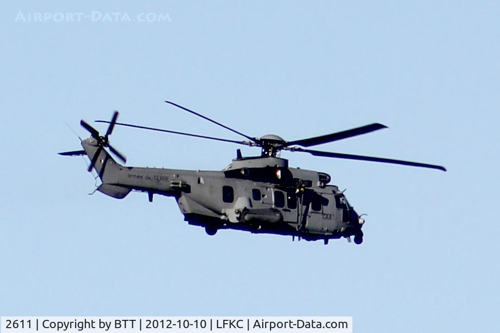 2611, Eurocopter EC-725AP Caracal C/N 2611, In flight over Ile-Rousse