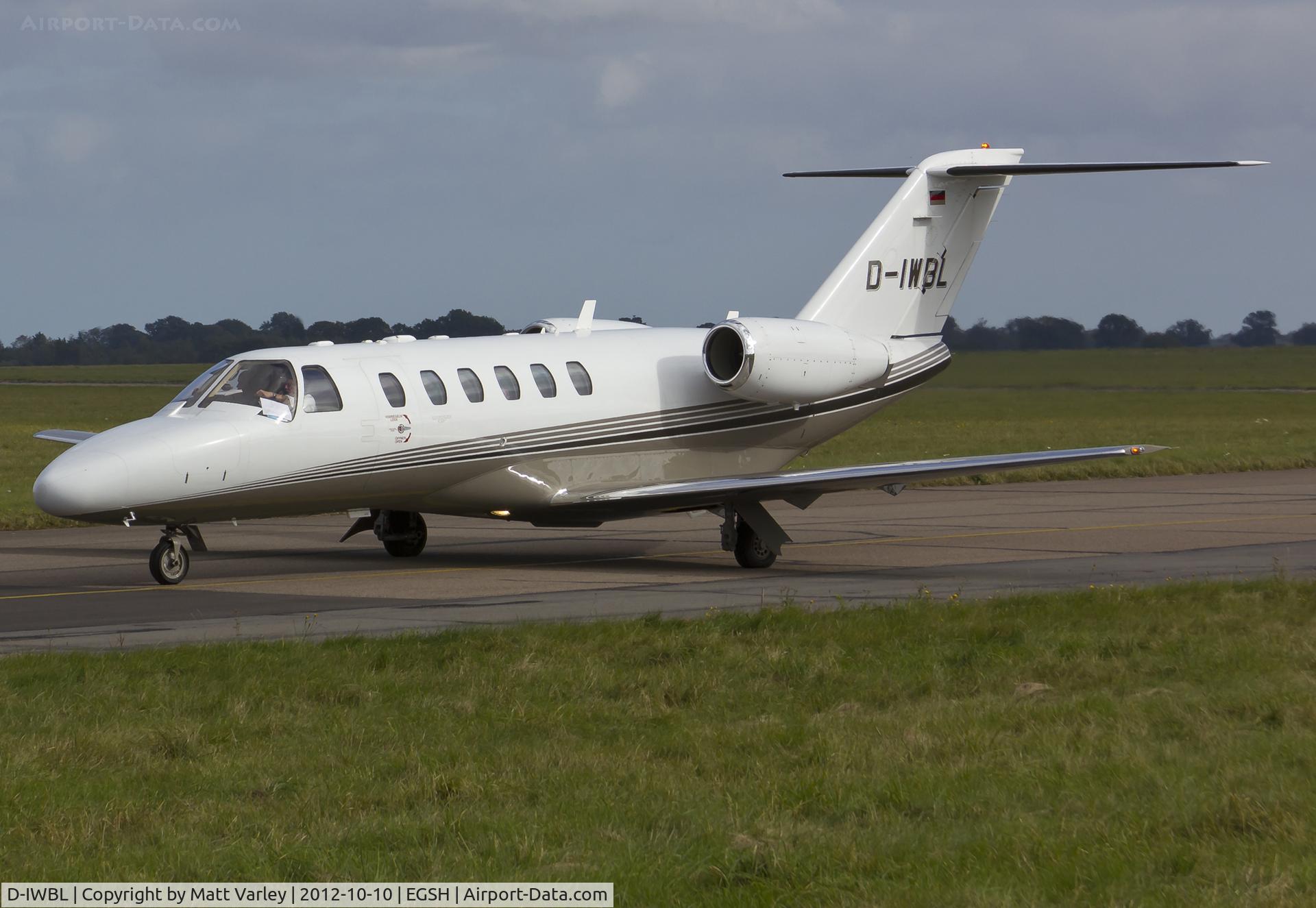 D-IWBL, Cessna 525A CitationJet CJ2+ C/N 525A-0355, Arriving at SaxonAir.