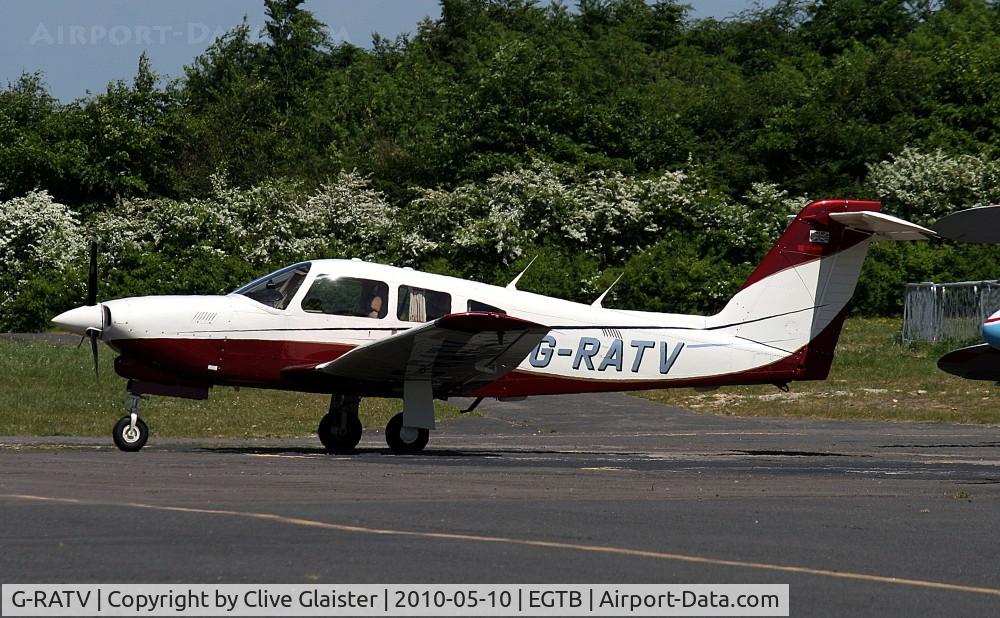 G-RATV, 1983 Piper PA-28RT-201T Turbo Arrow IV Arrow IV C/N 28R-8431005, Ex: N4330W > PH-DPD > G-WILS > G-RATV - Originally owned in private hands in January 1996 as G-WILS and currently with, Tango Victor Ltd since April 2008 as G-RATV.